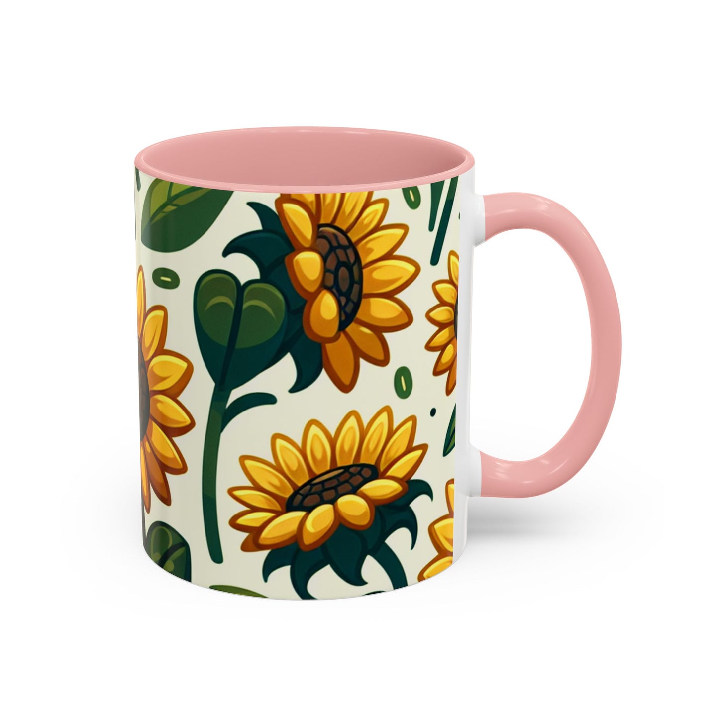 Sunny Meadow Sunflower Bliss Pattern - Mugs