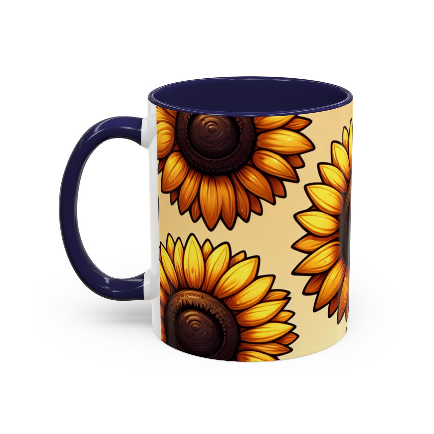 Golden Helianthus Array - Mugs
