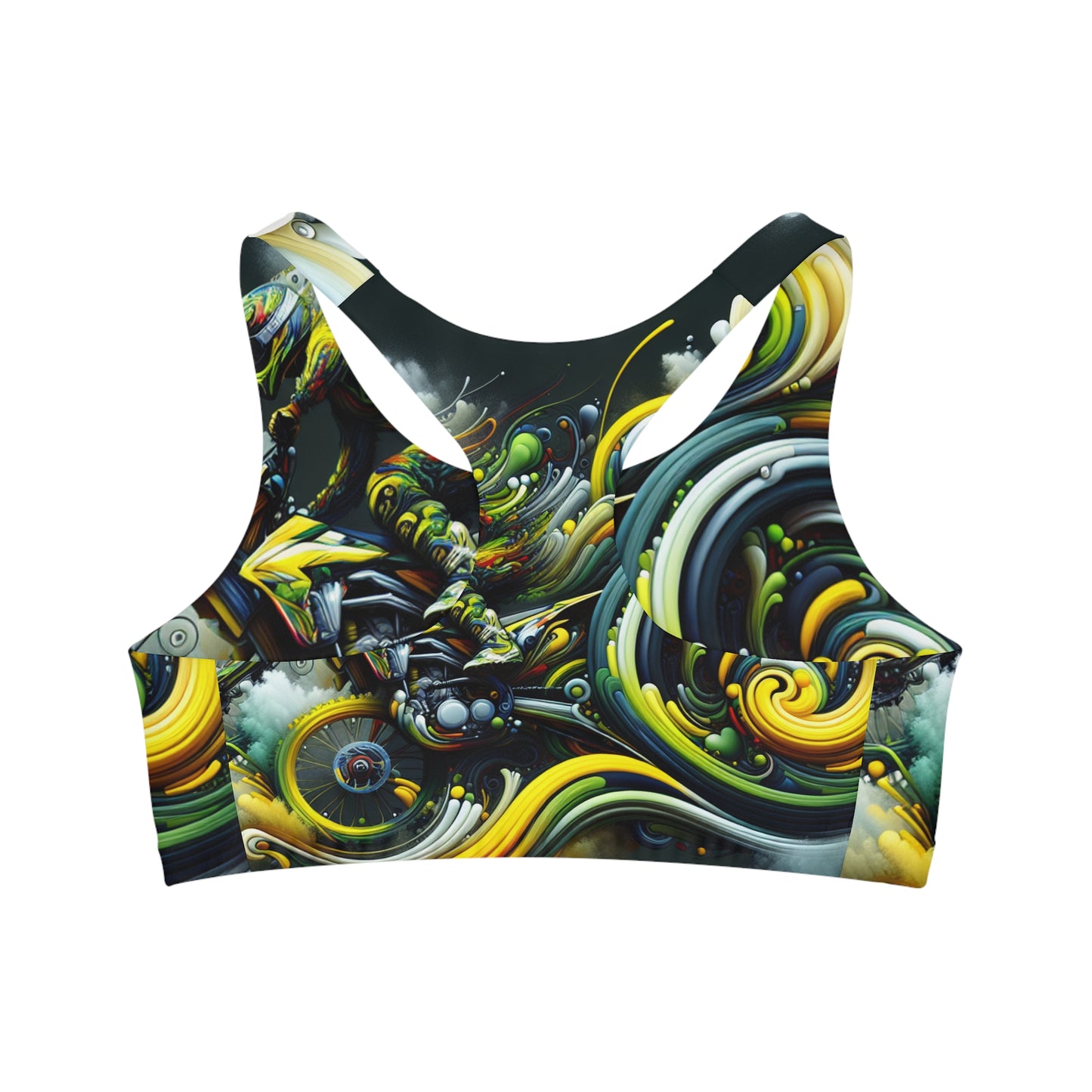 Surreal Velocity Vortex - Sports Bra