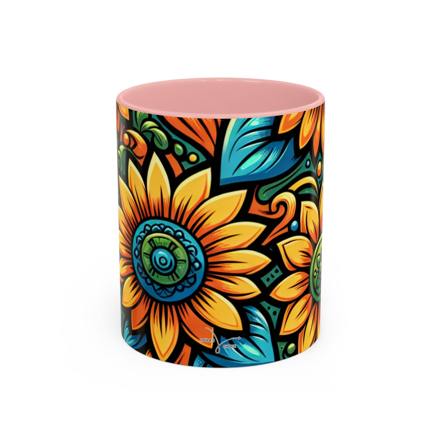 Enchanted Sunflower Mosaic - Mugs