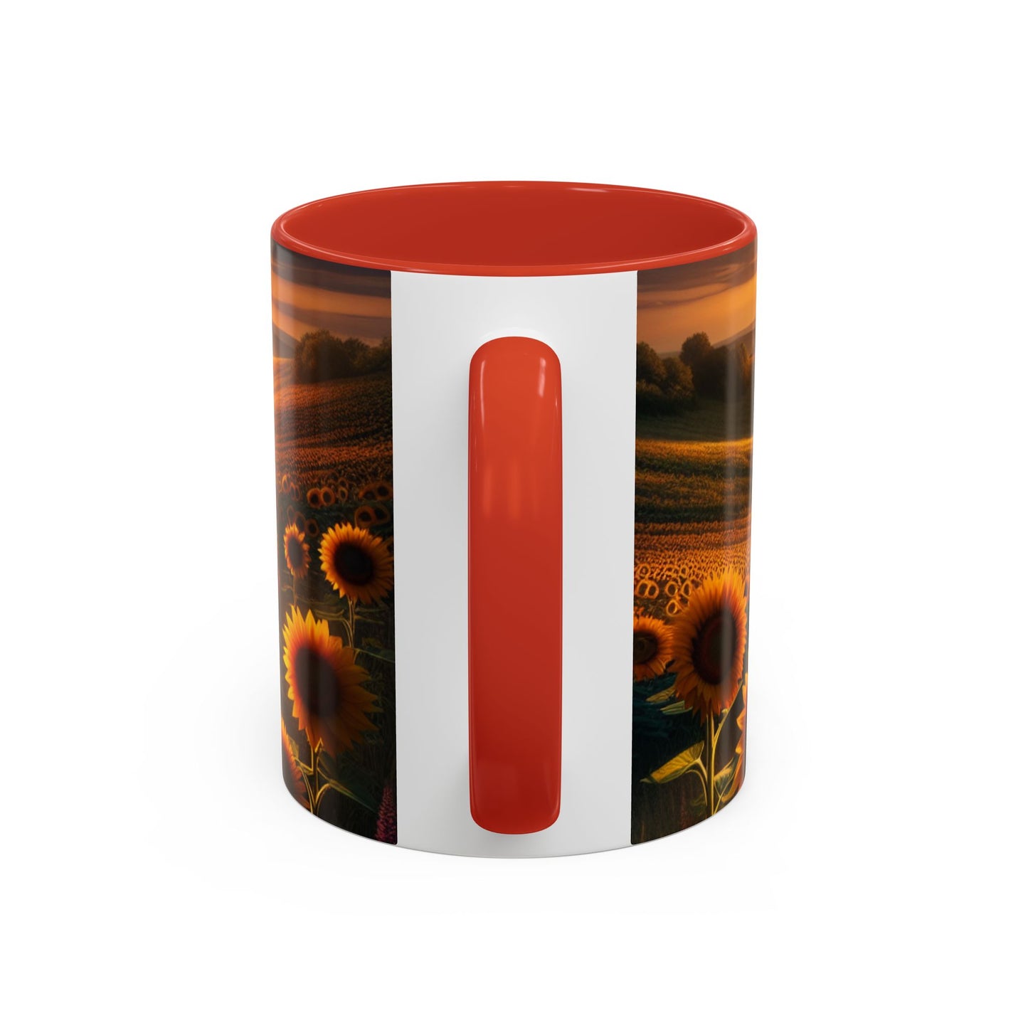 Amber Sunflower Serenade - Mugs