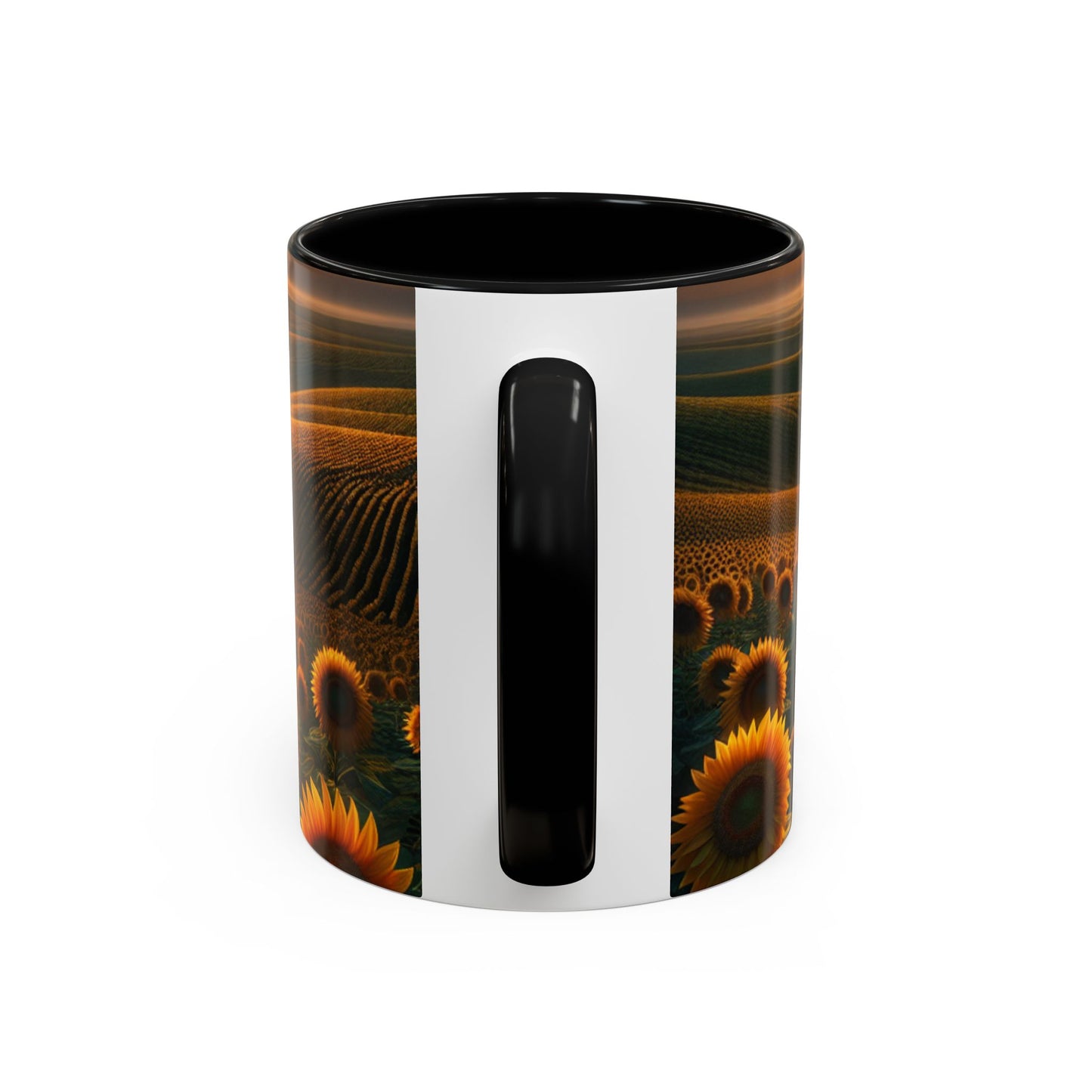Amber Serenity Sunflower Fields - Mugs