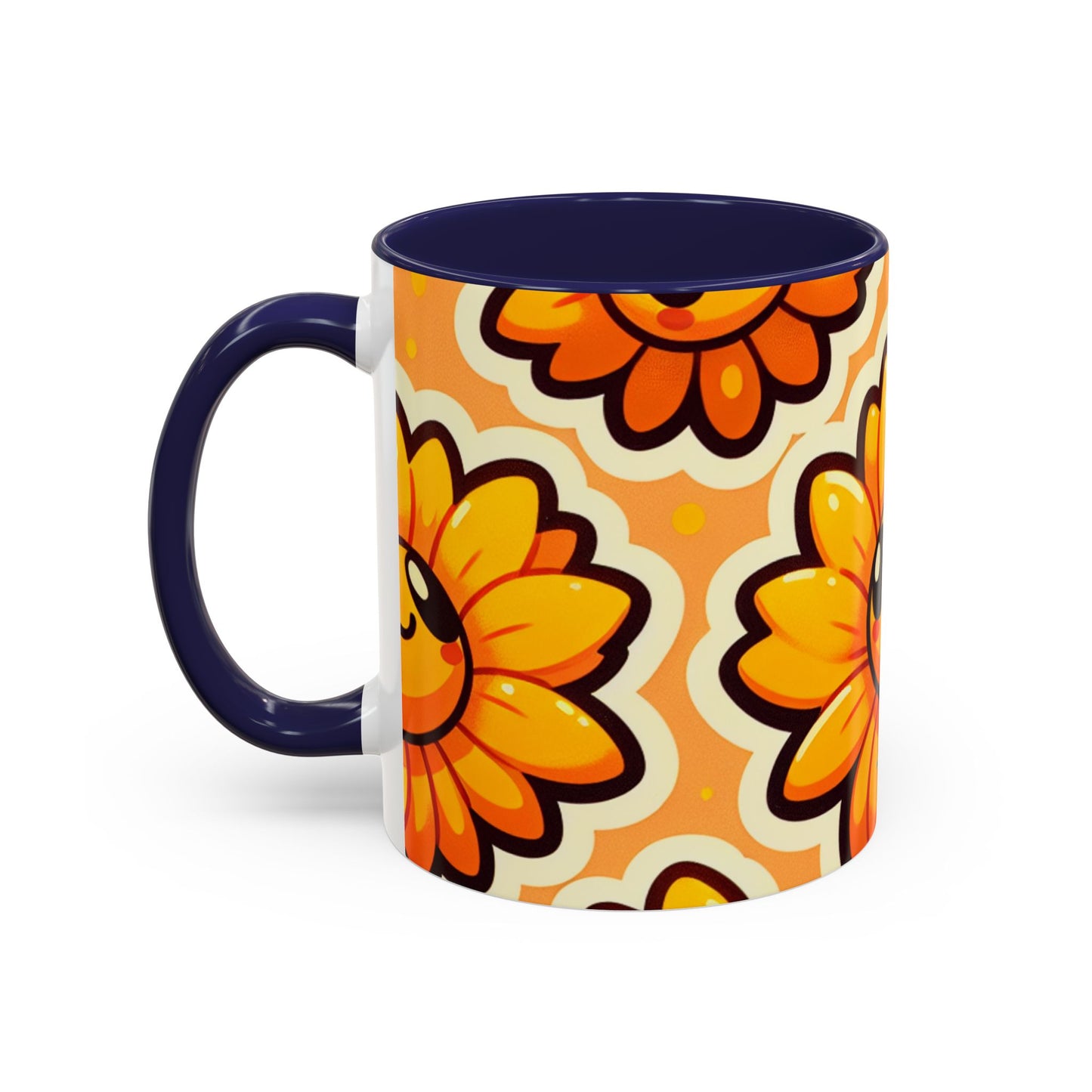 Cheerful Sunflower Delight - Mugs