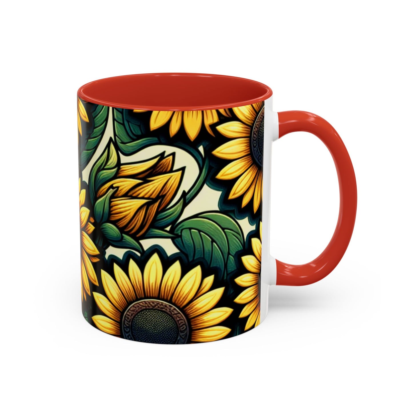 Sunlit Blossom Symphony - Mugs