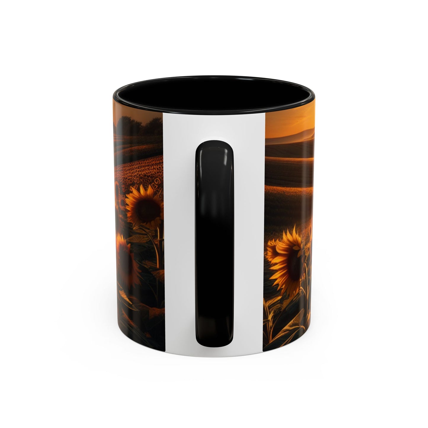 Golden Hour Sunflower Bliss - Mugs