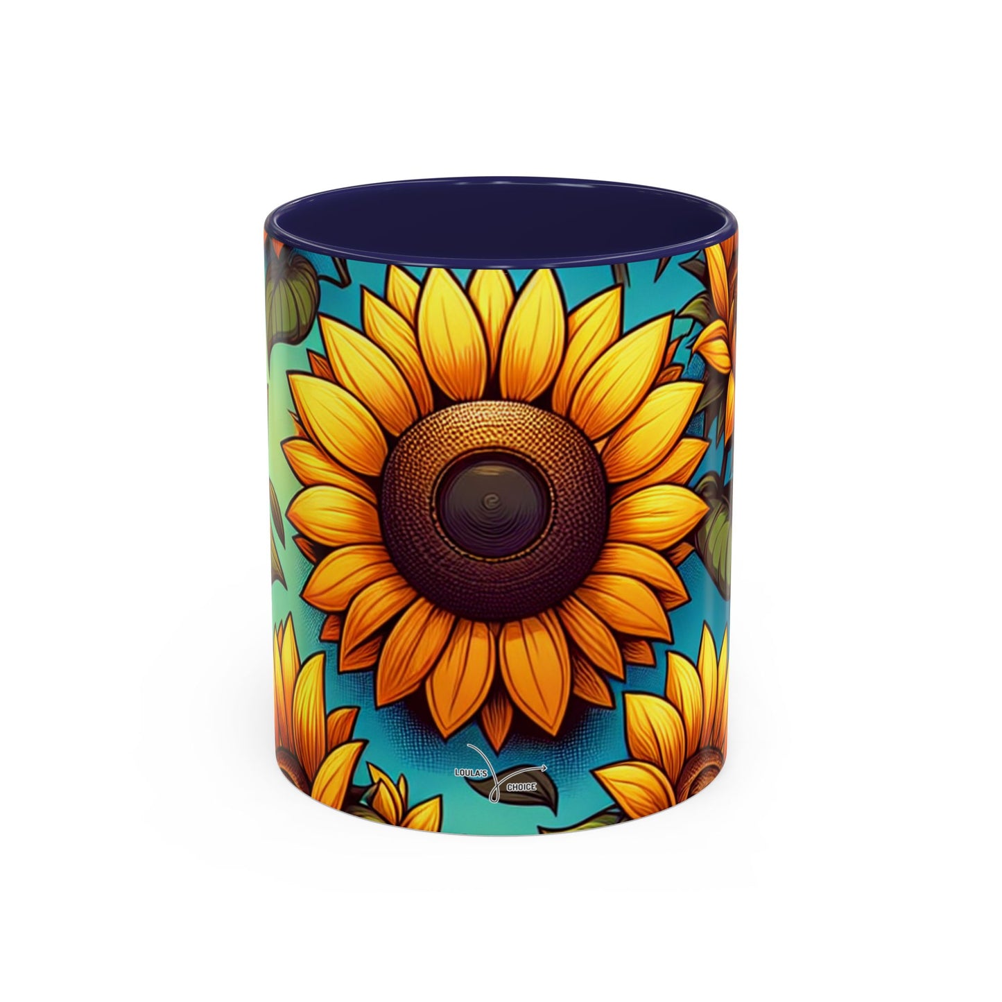 Sunlit Sunflower Bliss - Mugs