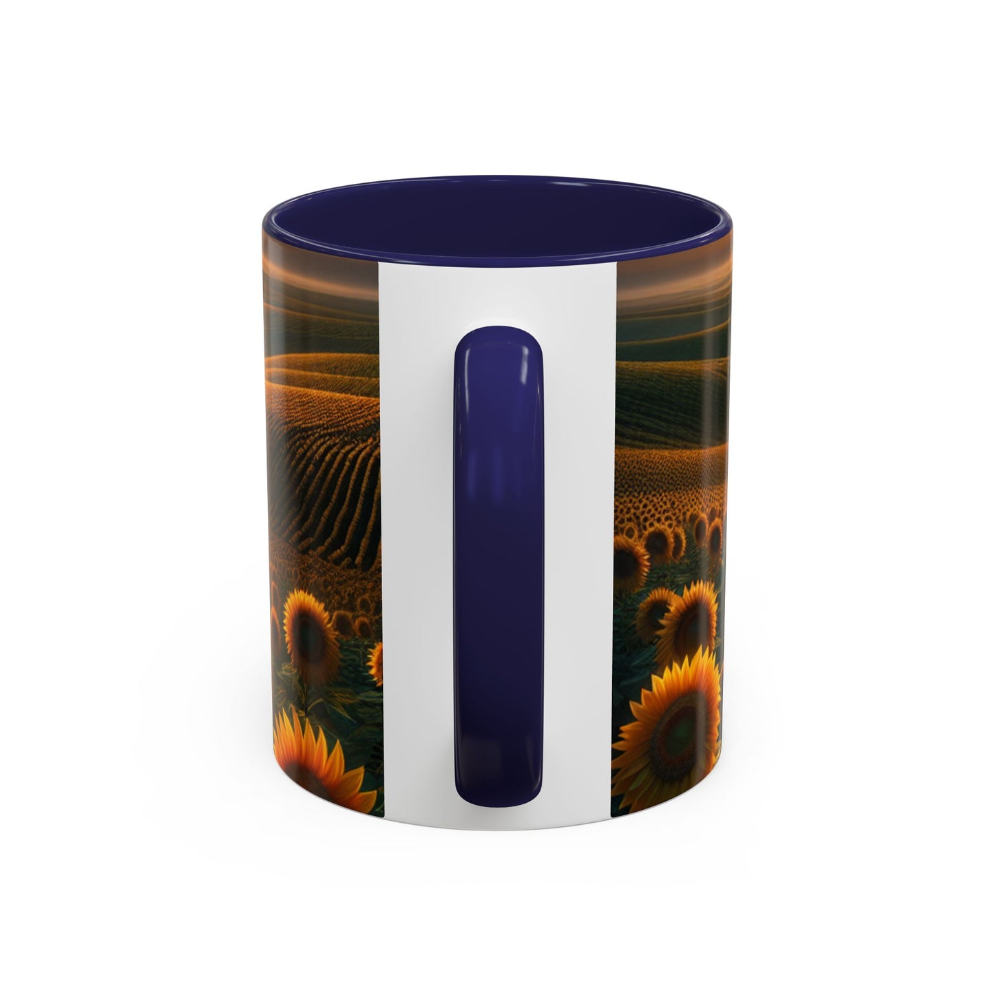 Amber Serenity Sunflower Fields - Mugs