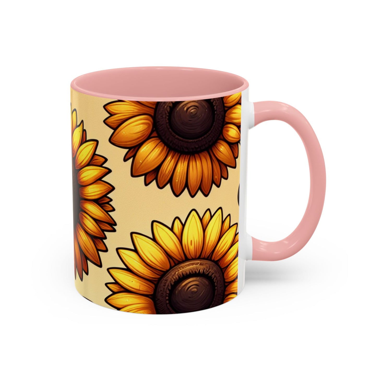 Golden Helianthus Array - Mugs