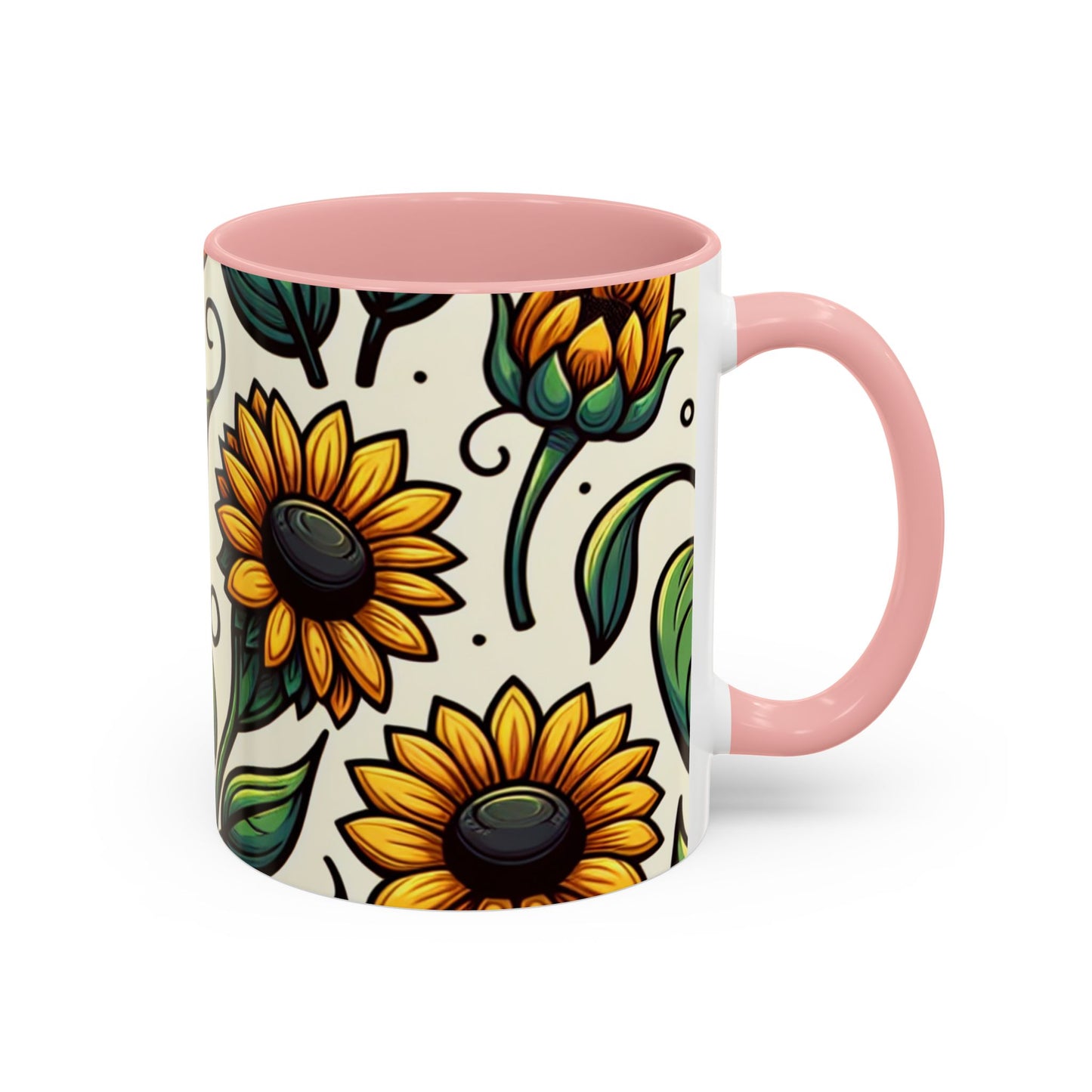 Sunshine Meadow Floral Tapestry - Mugs