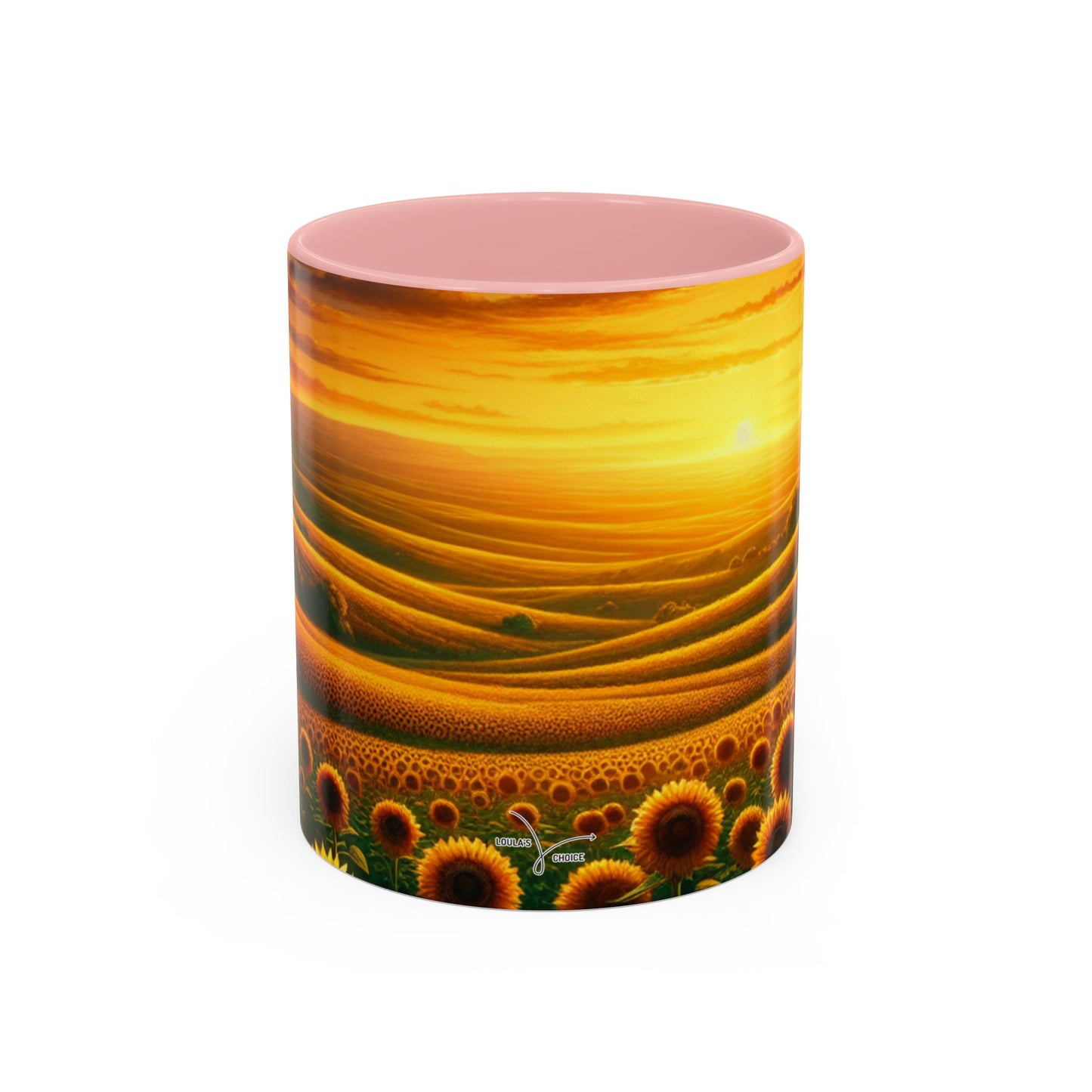 Amber Sunflower Serenade - Mugs