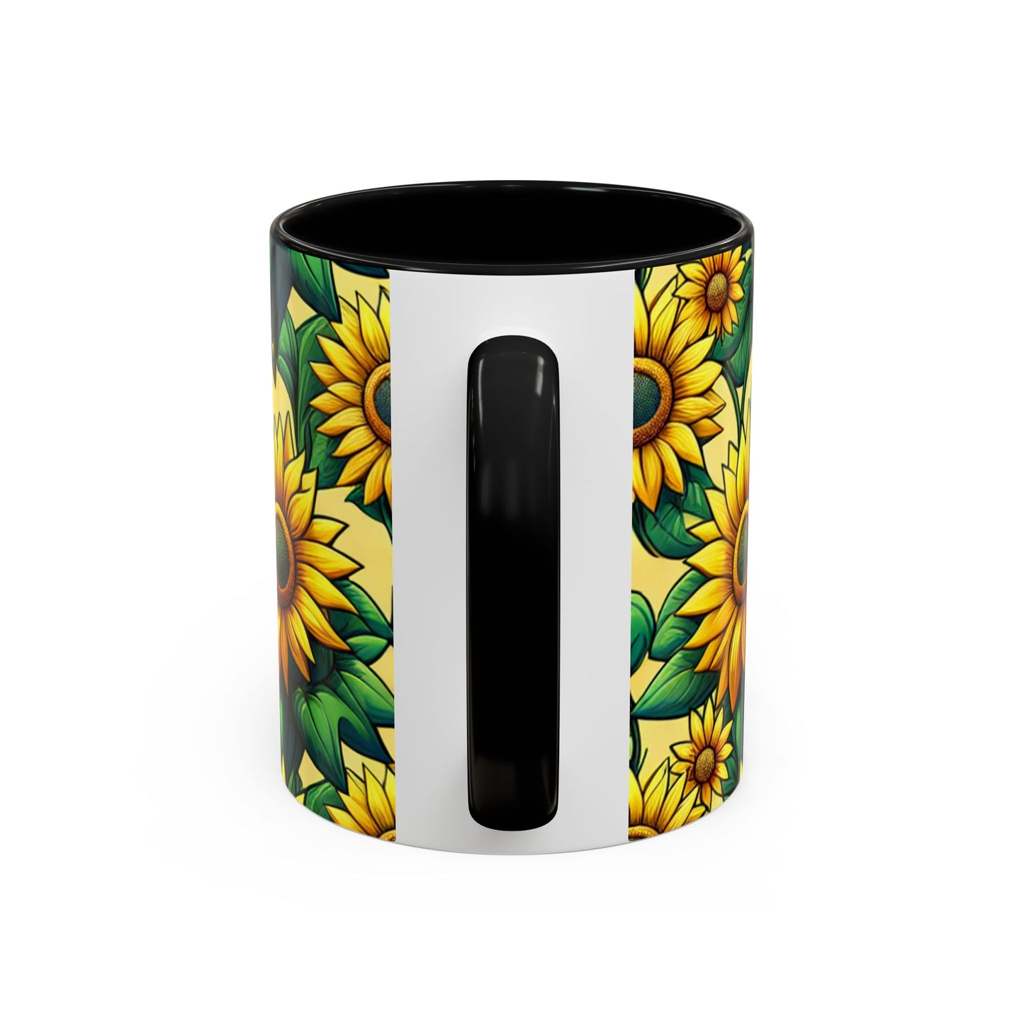 Golden Helianthus Haven - Mugs
