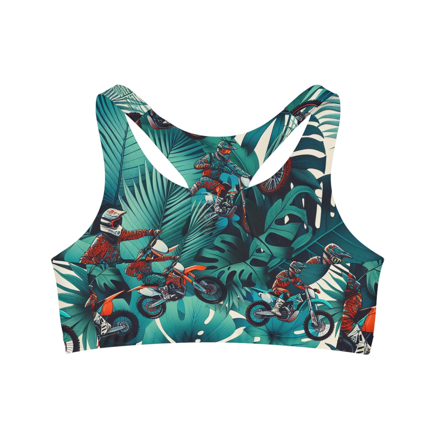 Jungle Motocross Adventure - Sports Bra
