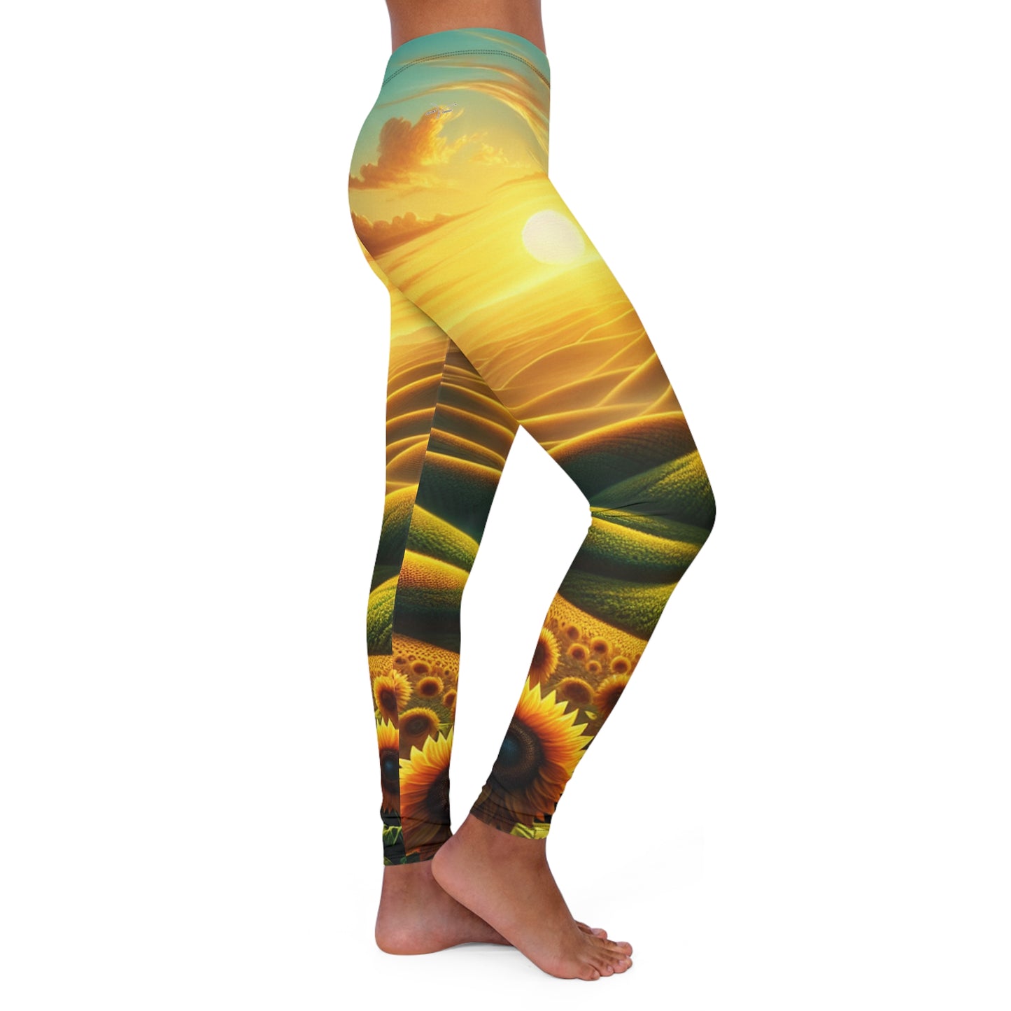 Amber Horizons Sunflower Valley - Leggings