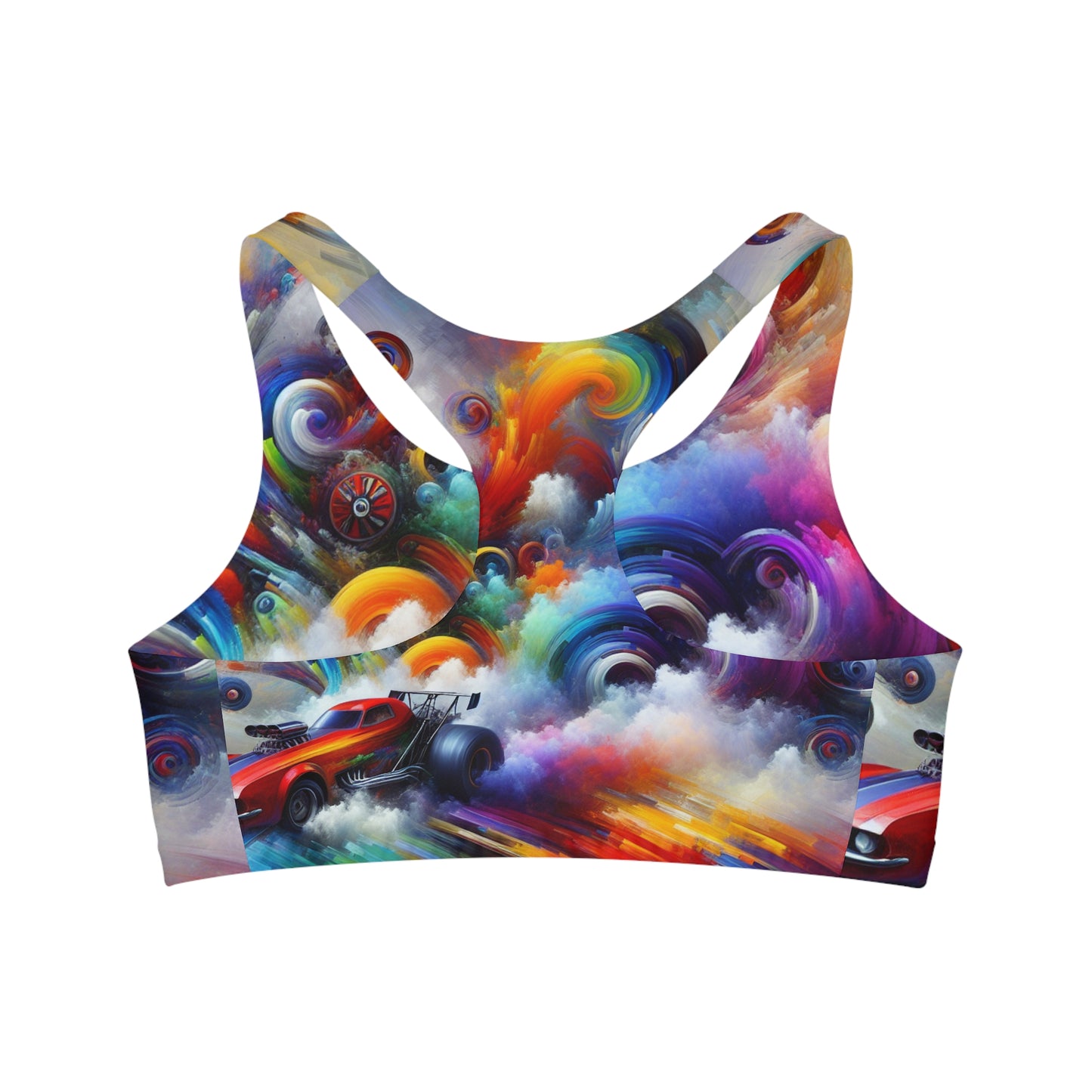 Dynamic Velocity Symphony - Sports Bra