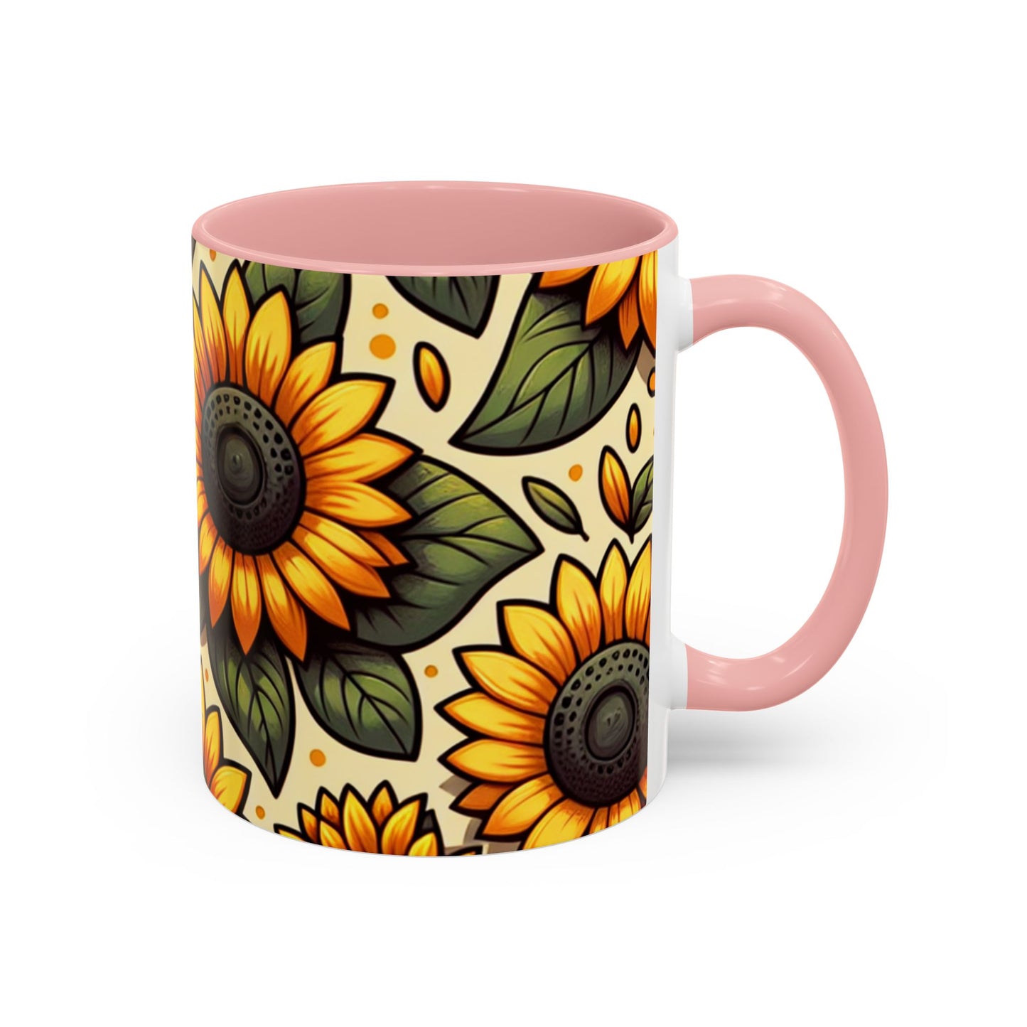 Sunshine Meadow Sunflower Array - Mugs