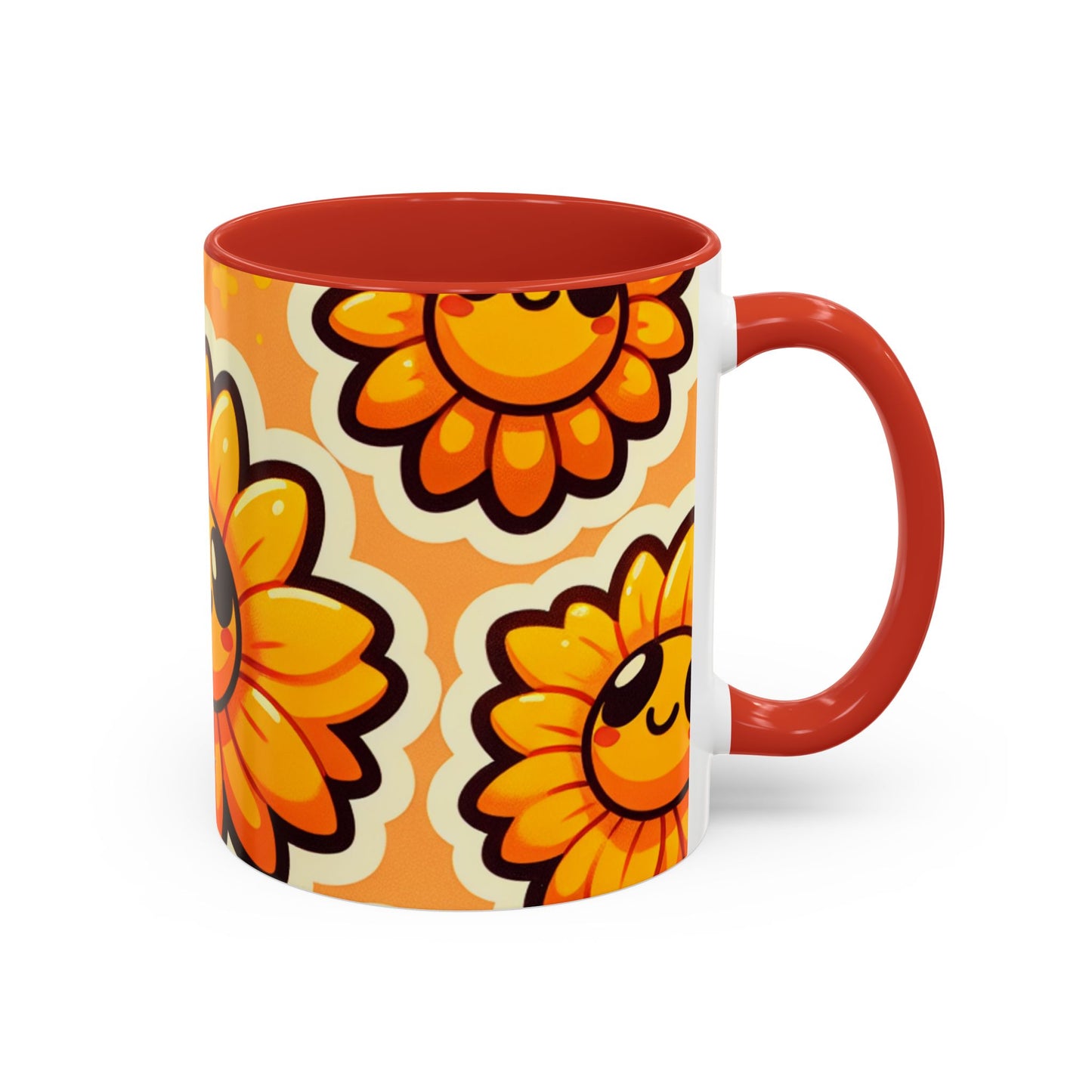 Cheerful Sunflower Delight - Mugs