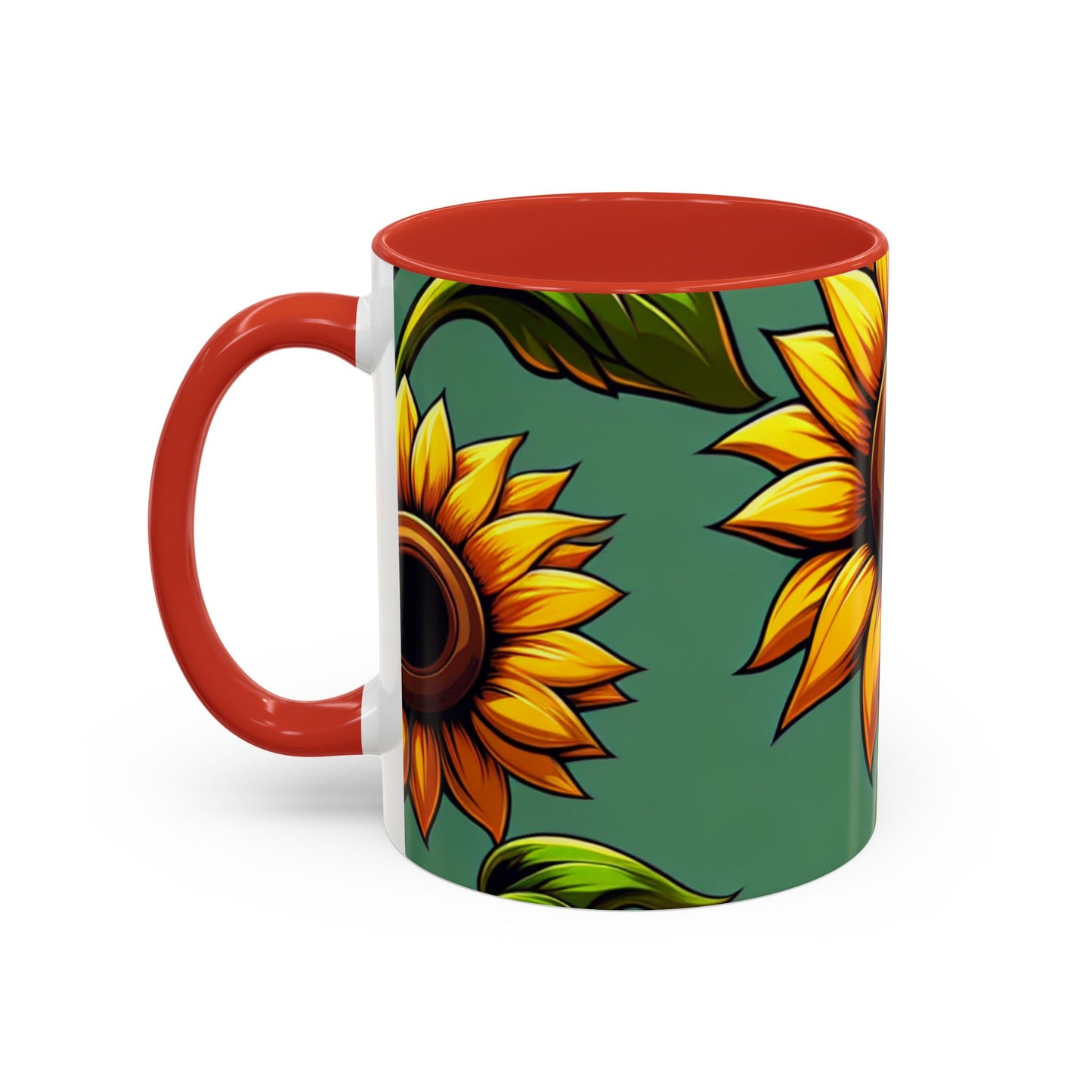 Sunshine Blooms Pattern - Mugs