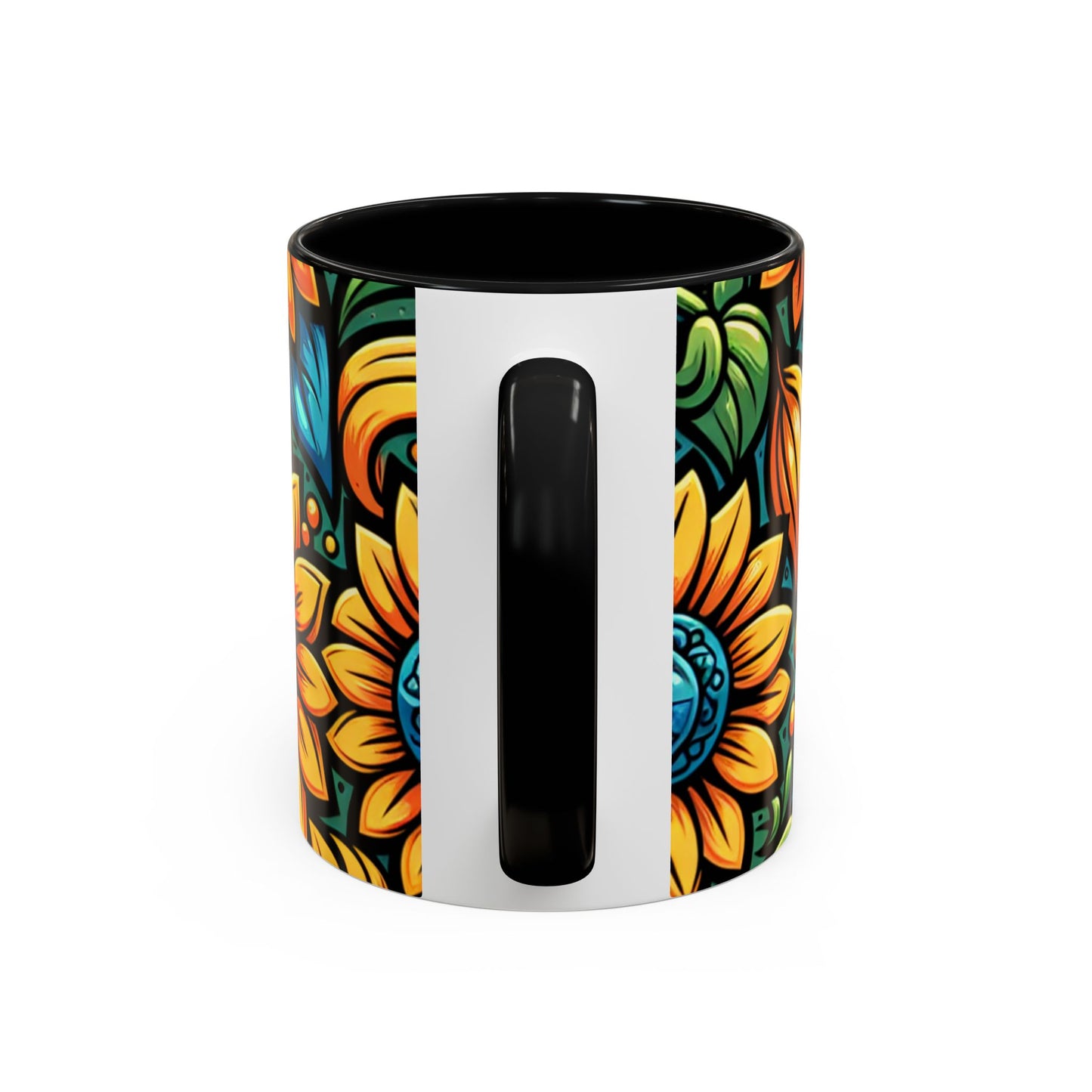 Enchanted Sunflower Mosaic - Mugs