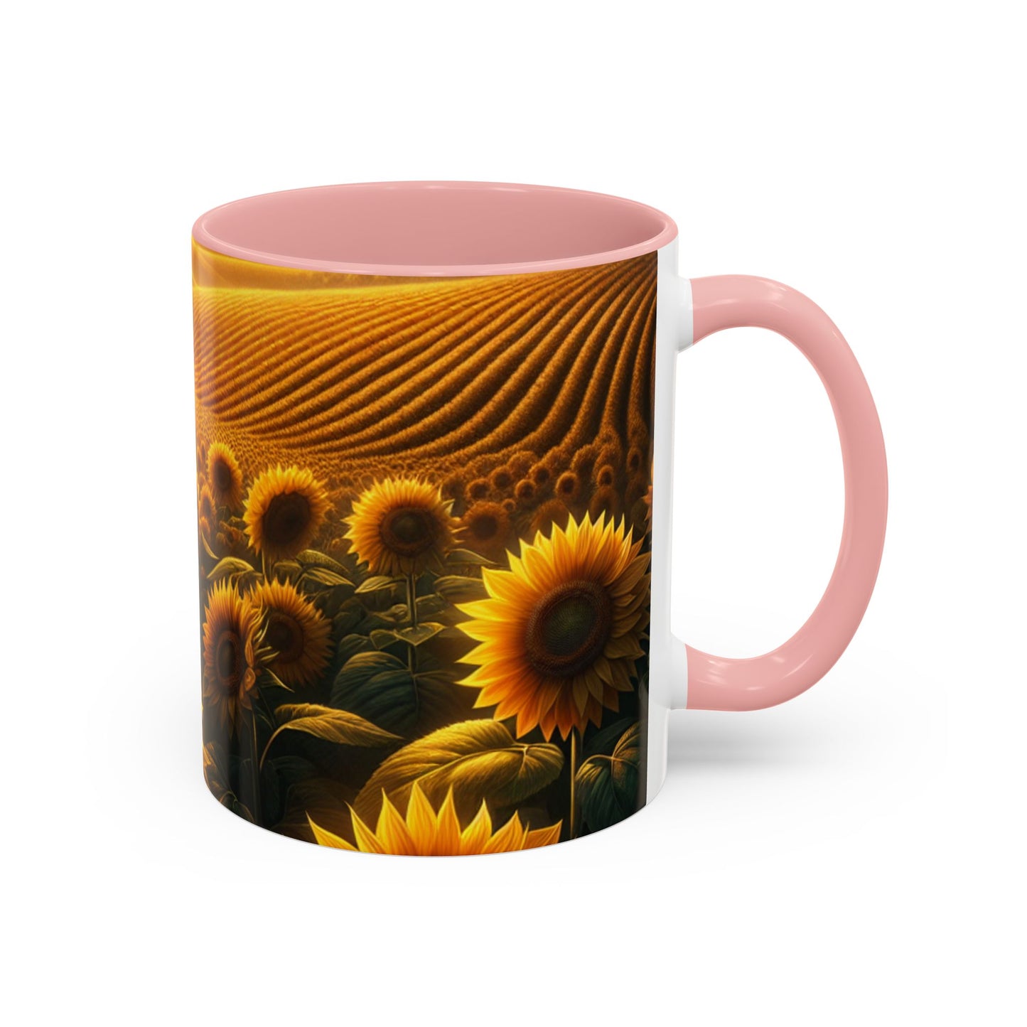 Golden Solstice Blossom - Mugs