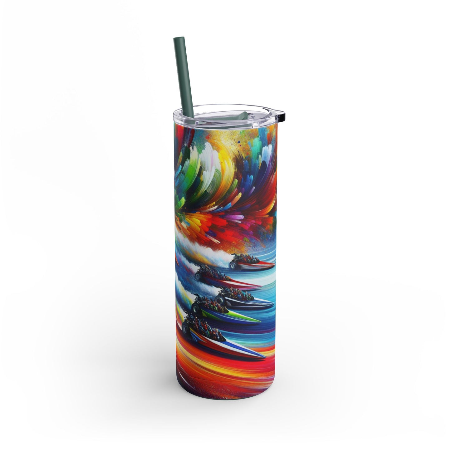 Racing Waves of Color - Tumblers