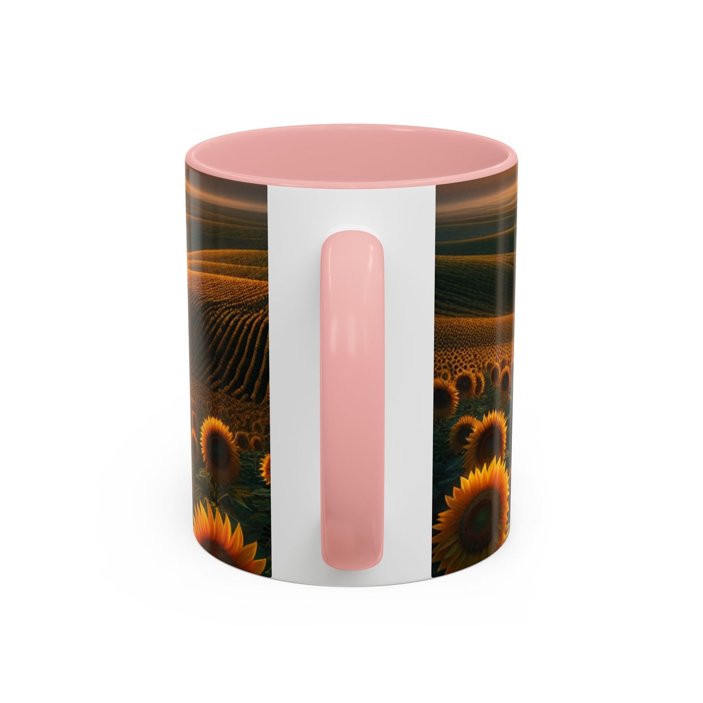 Amber Serenity Sunflower Fields - Mugs