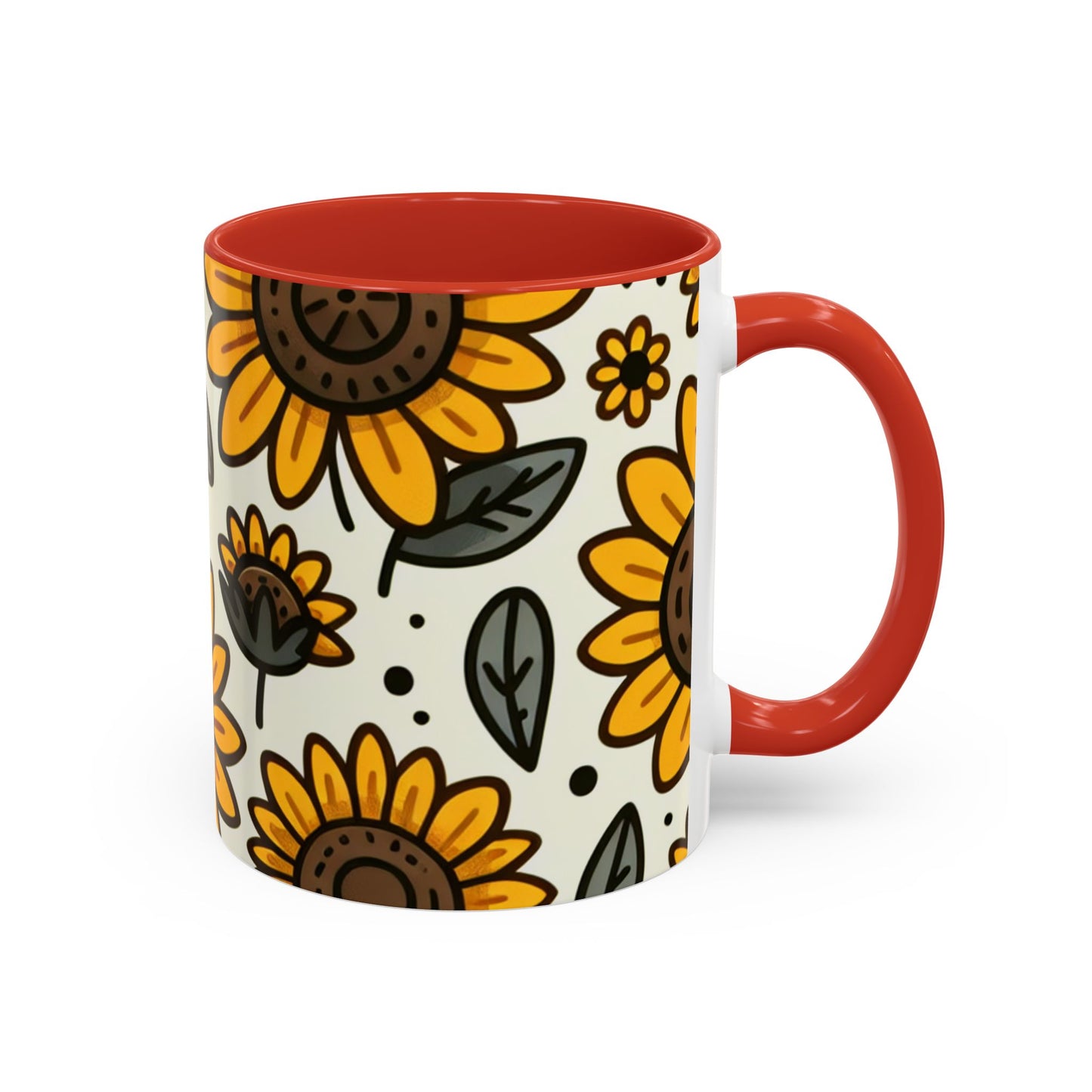 Sunny Meadow Sunflower Bloom - Mugs