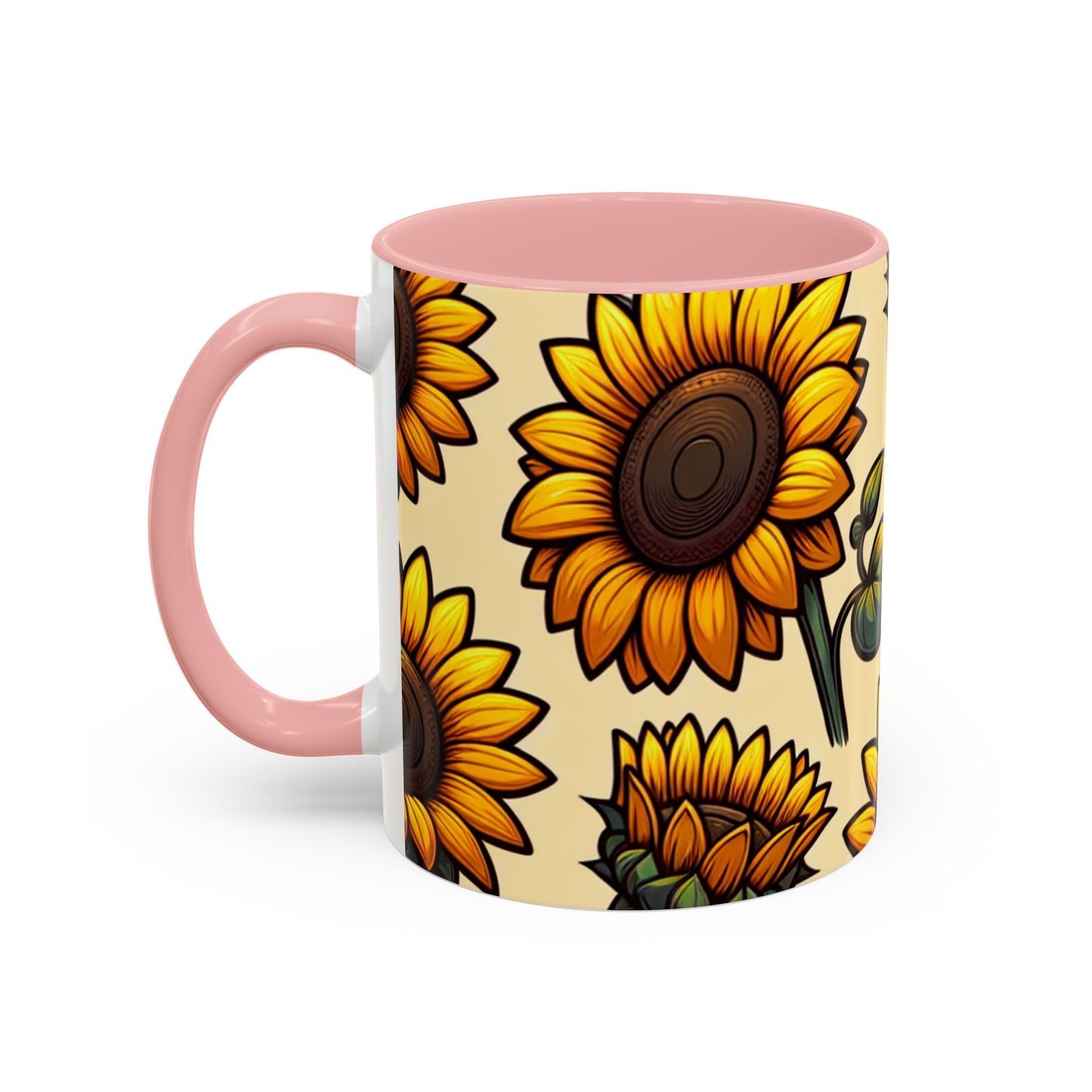 Golden Harvest Sunflower Elegance - Mugs