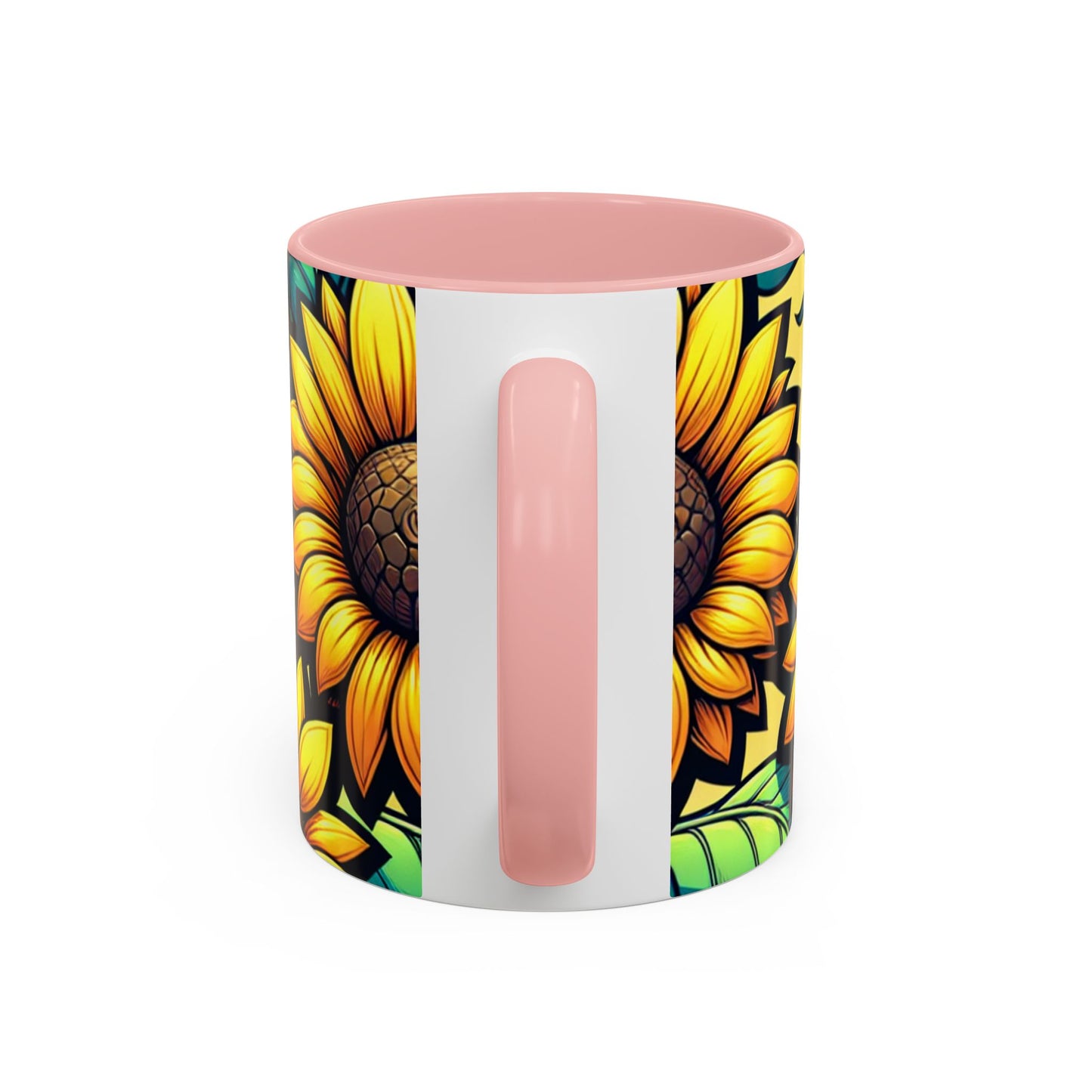 Sunflower Radiance Symphony - Mugs