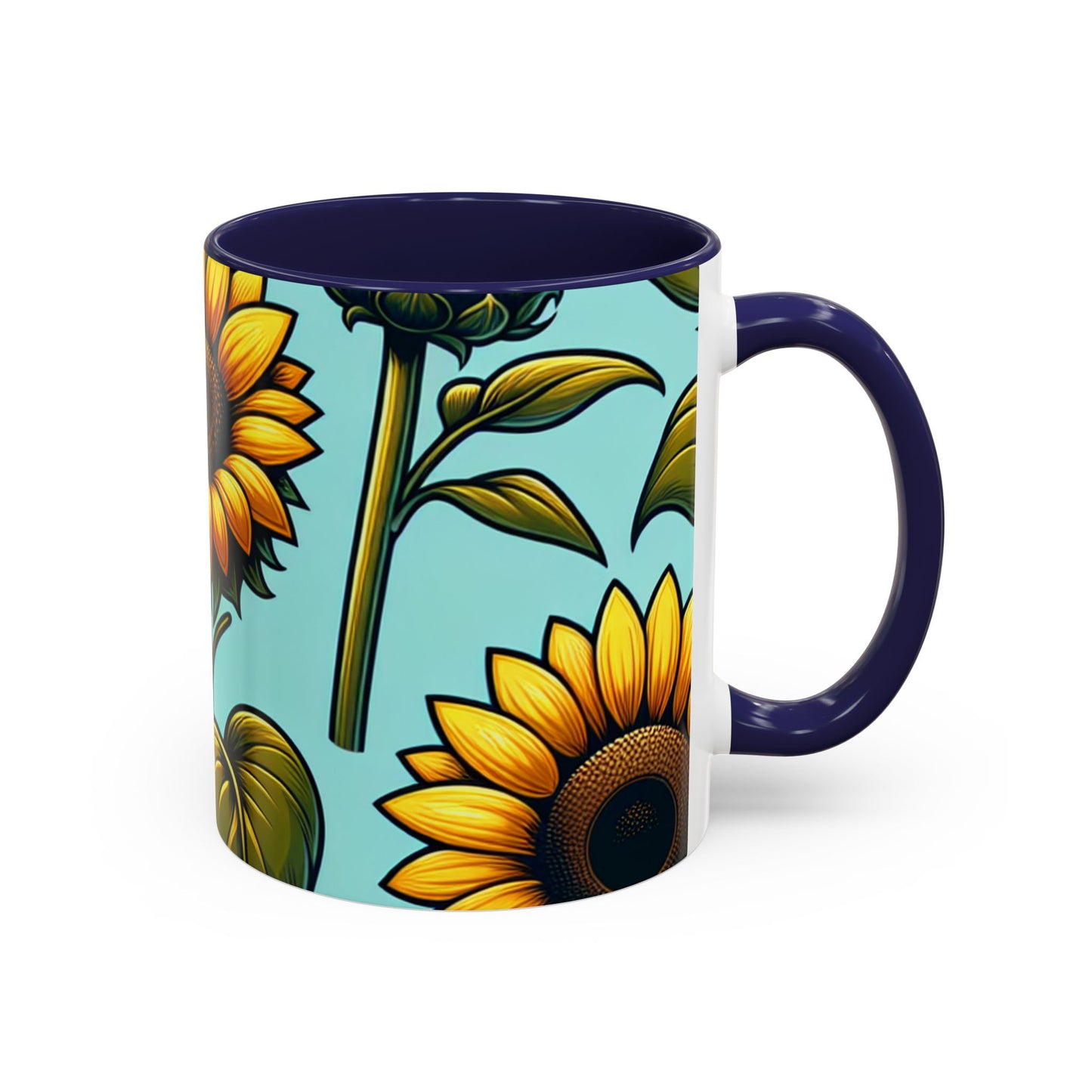 Sunny Splendor Sunflower Array - Mugs