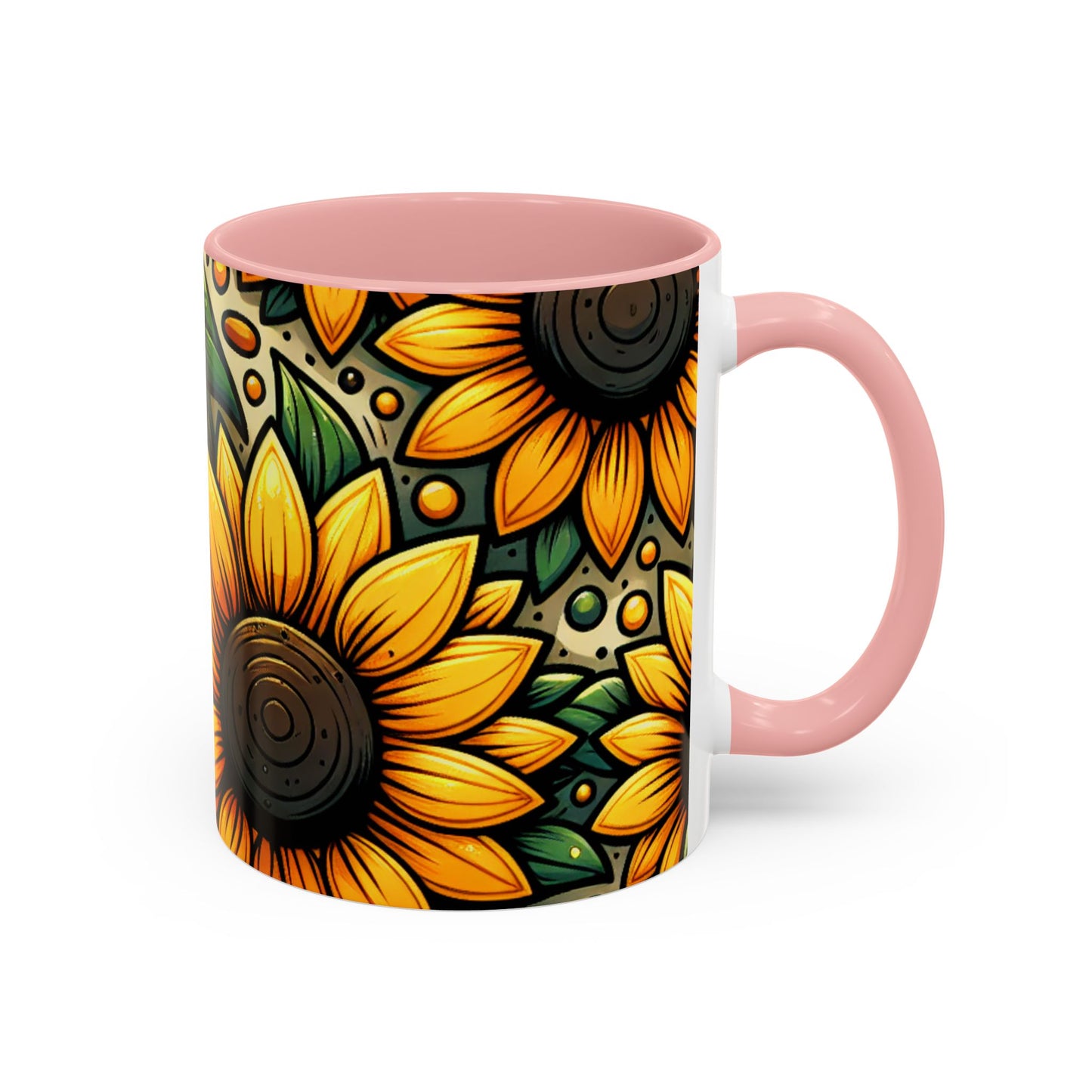 Sunflower Radiance Tapestry - Mugs