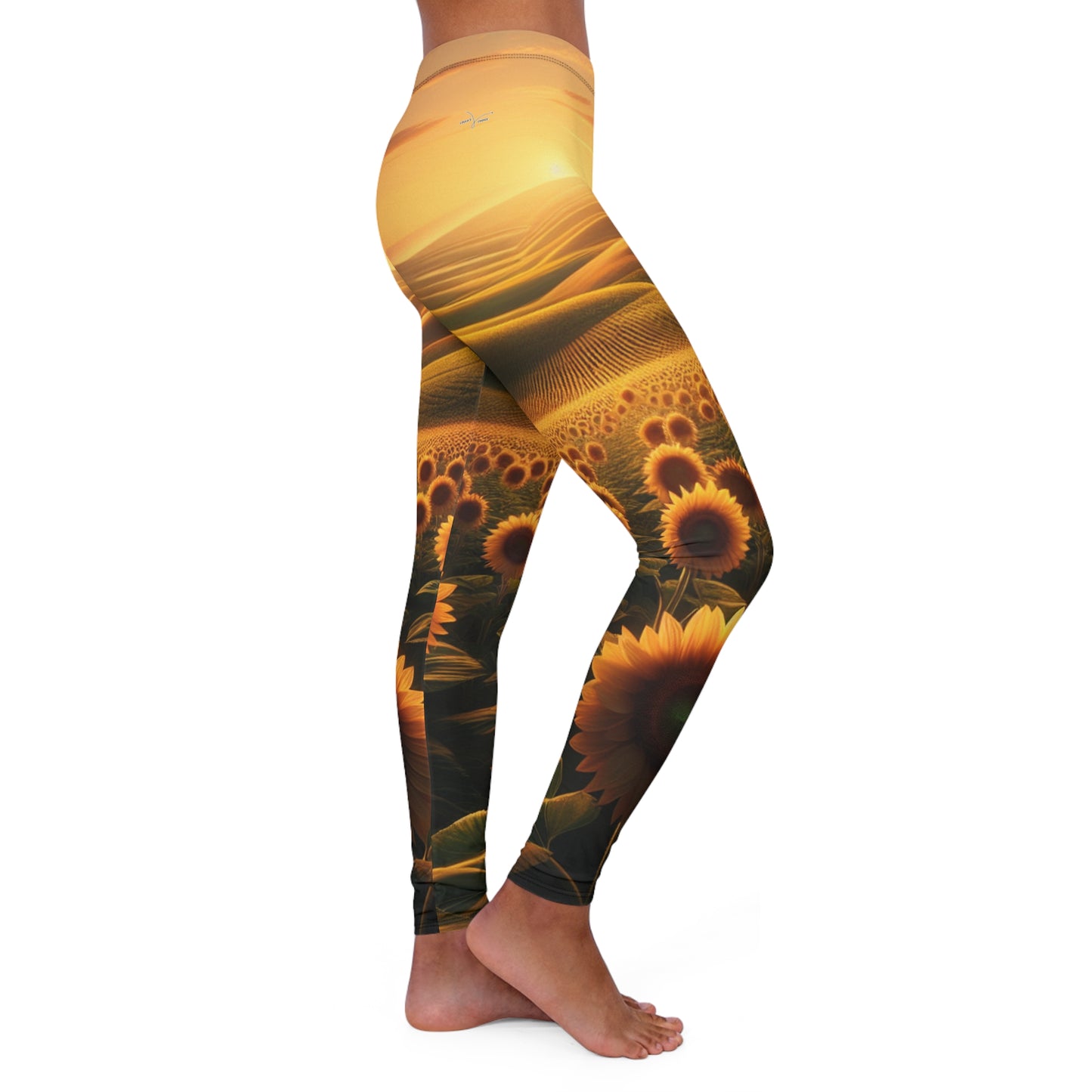 Amber Waves and Sunflower Blaze - Leggings