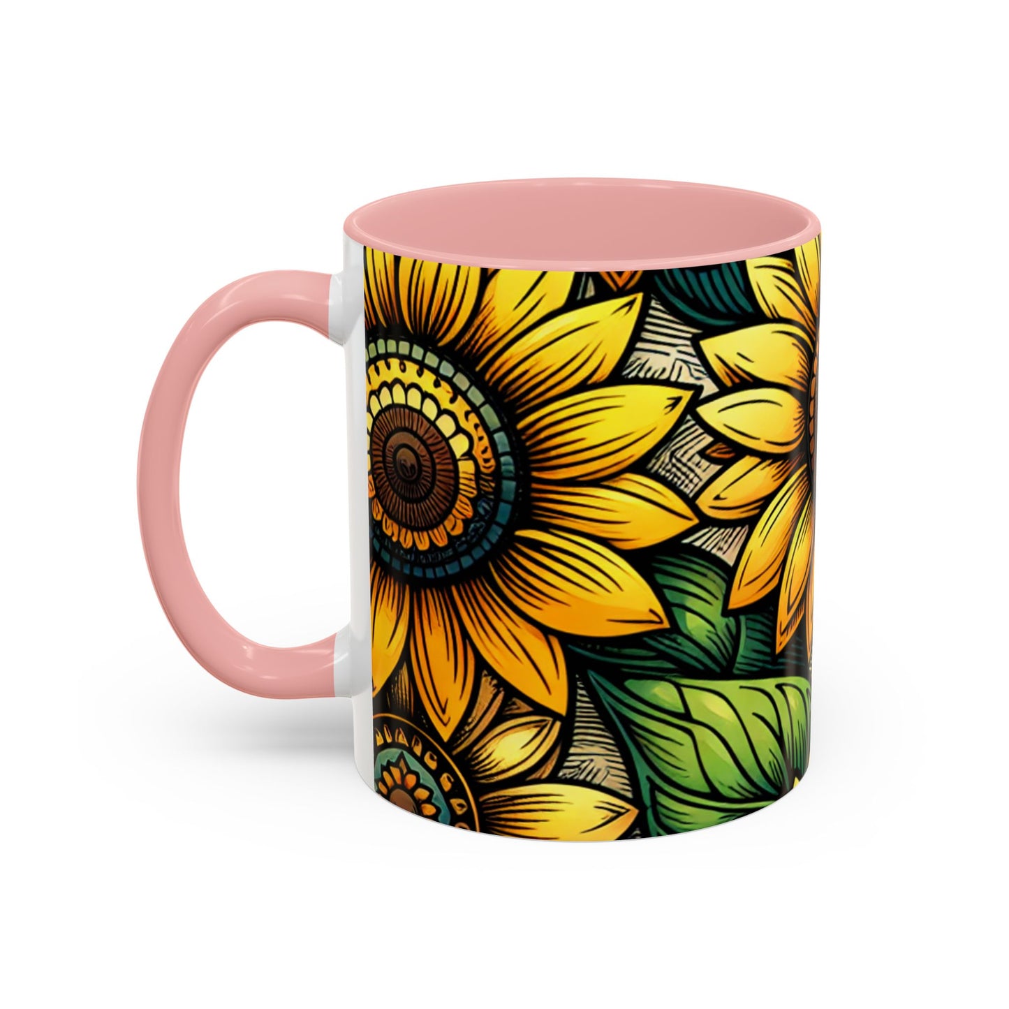 Sunshine Mandala Garden - Mugs