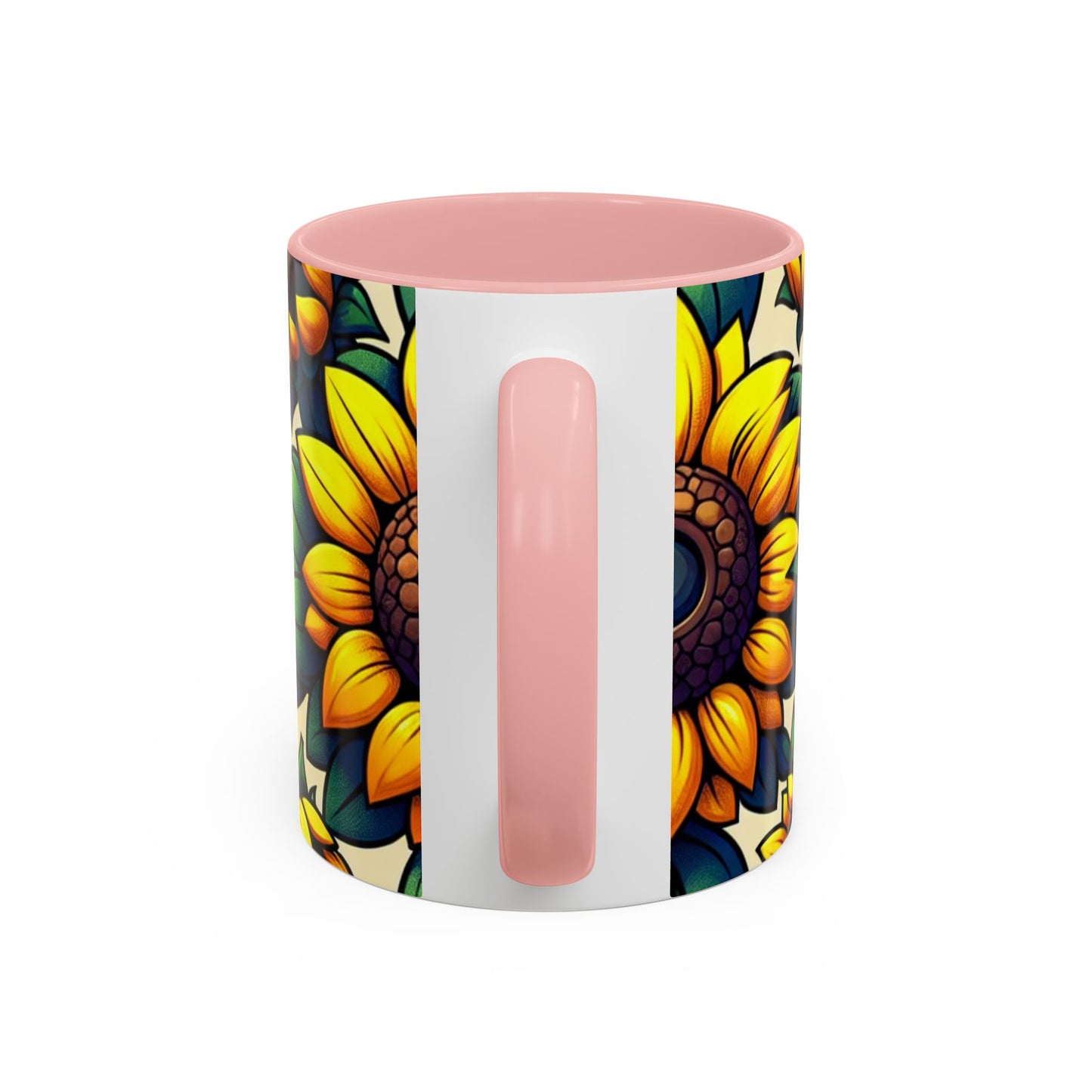 Golden Helianthus Haven - Mugs