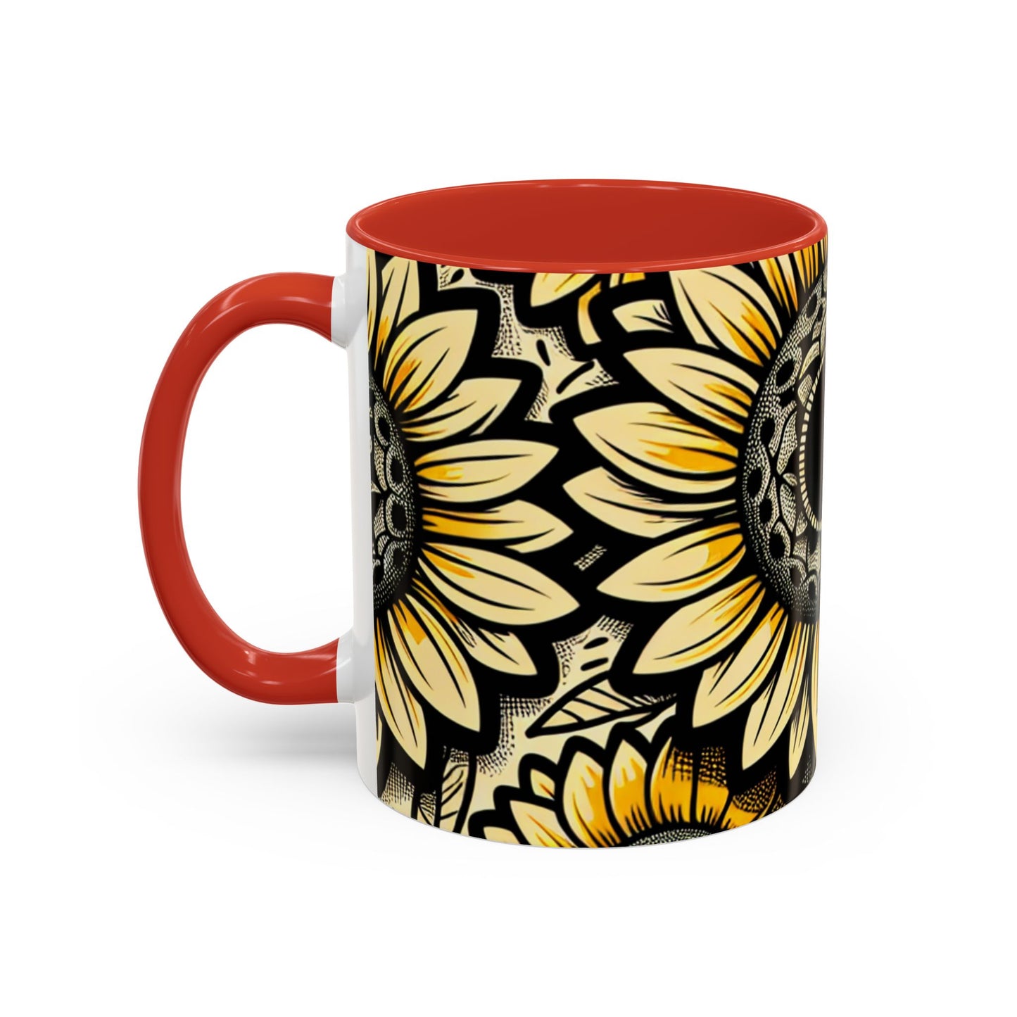 Midnight Sunflower Majesty - Mugs