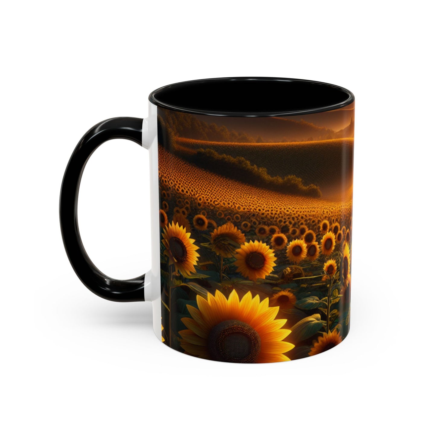 Amber Horizons Sunflower Array - Mugs