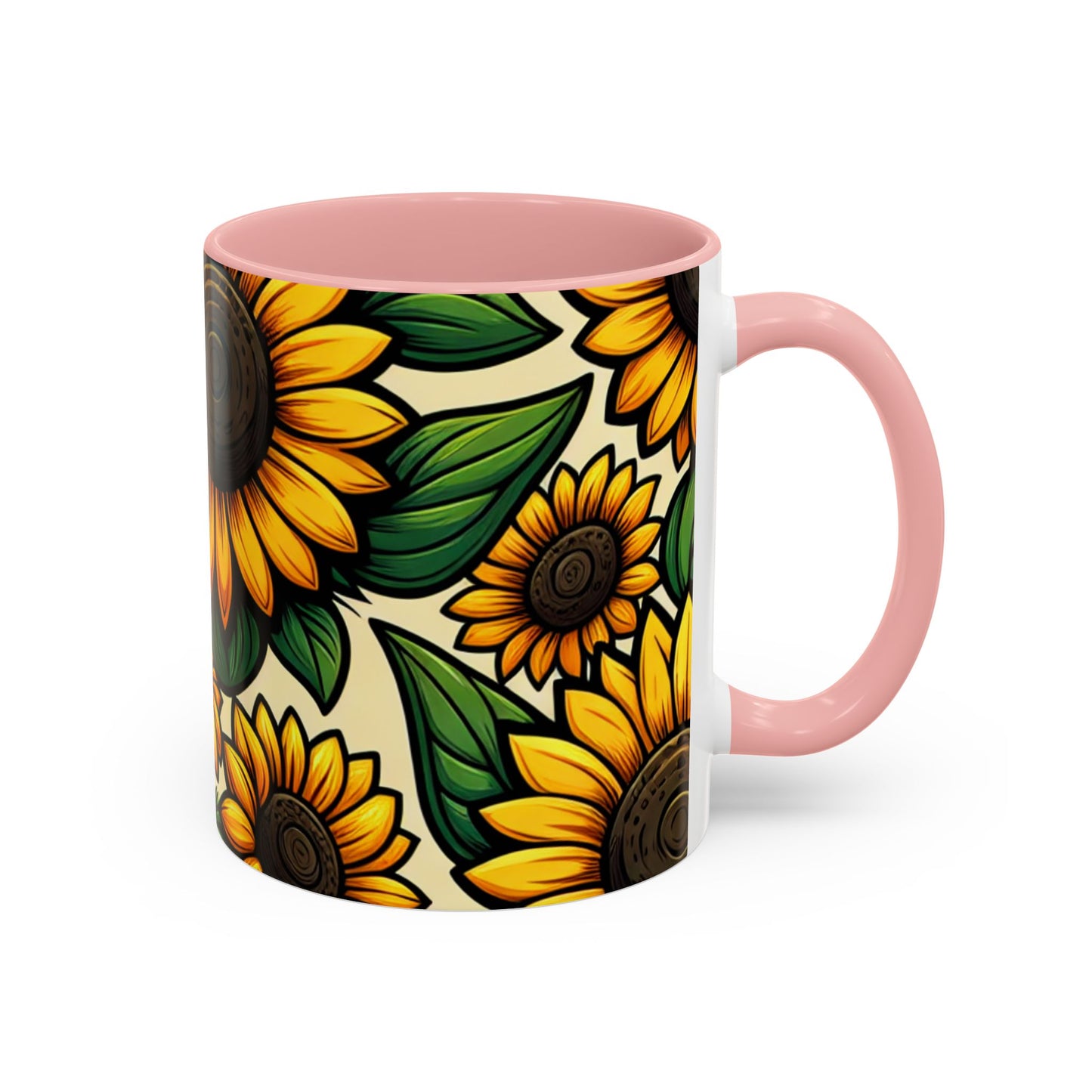 Sunshine Meadow Sunflower Bloom - Mugs