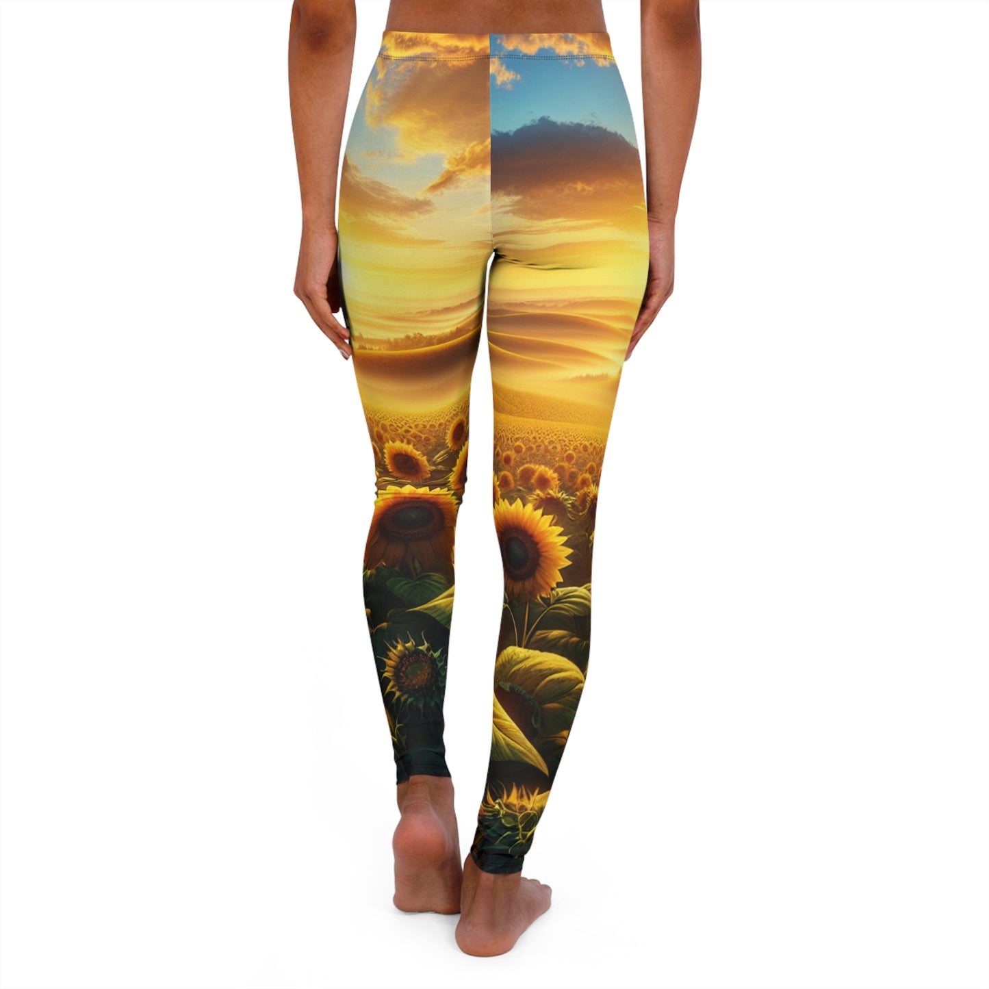 Amber Horizons Sunflower Bliss - Leggings