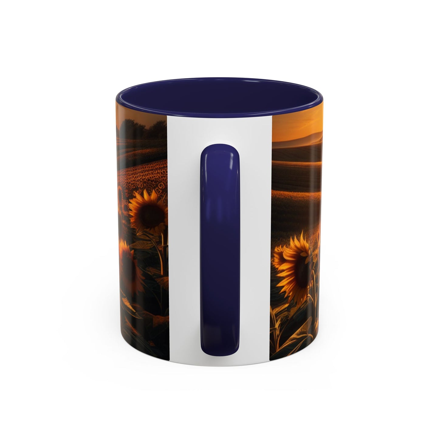 Golden Hour Sunflower Bliss - Mugs