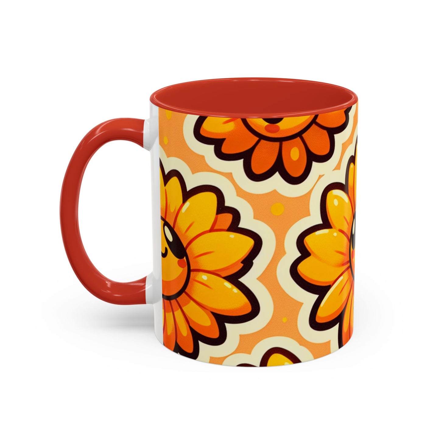 Cheerful Sunflower Delight - Mugs