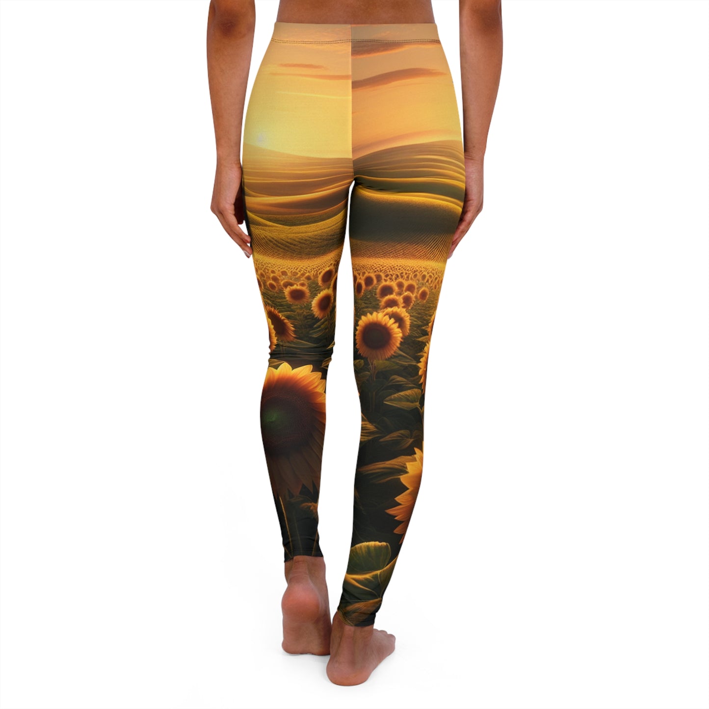 Amber Waves and Sunflower Blaze - Leggings