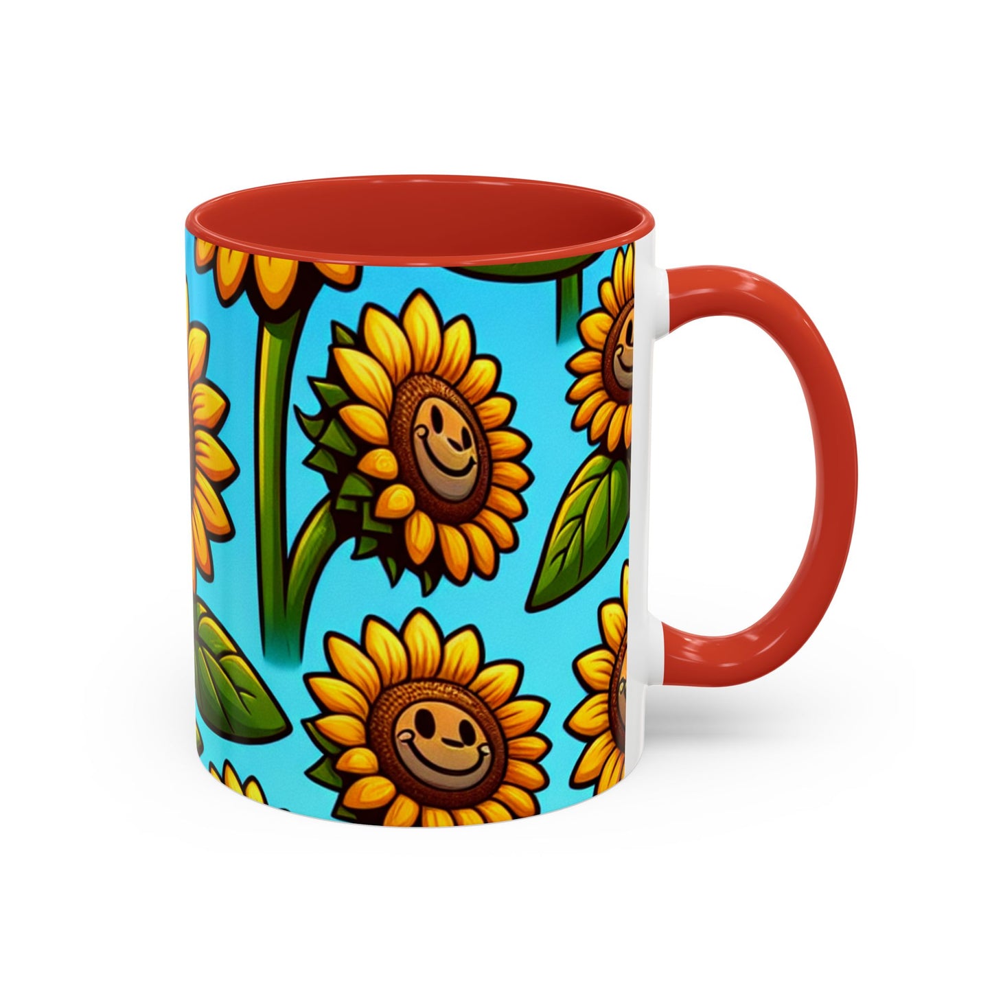 Sunny Smiles Sunflower Haven - Mugs