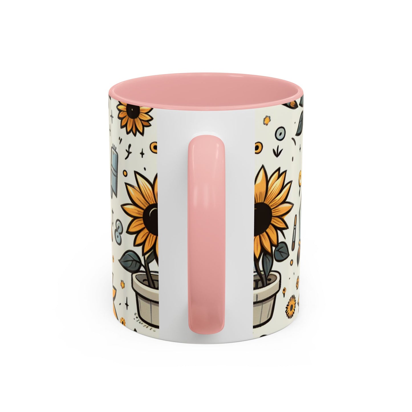 Sunflower Artistry Essence Pattern - Mugs