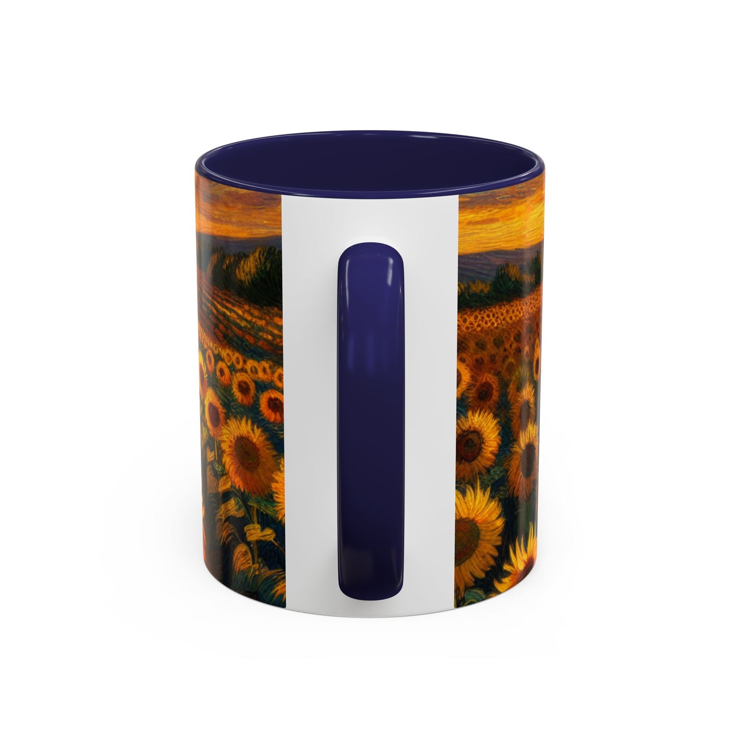 Sunset Serenade Sunflower Fields - Mugs