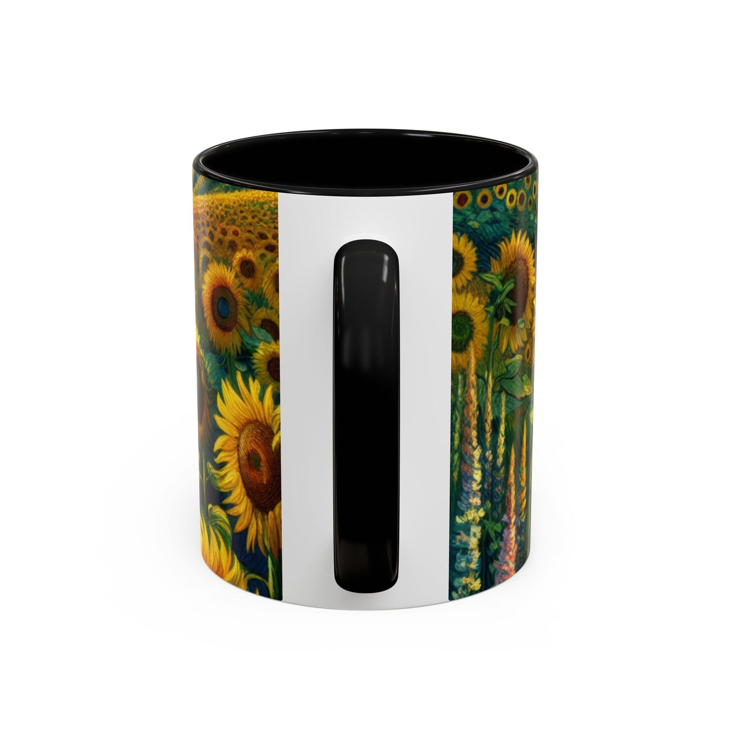 Sunset Serenade Sunflower Tapestry - Mugs