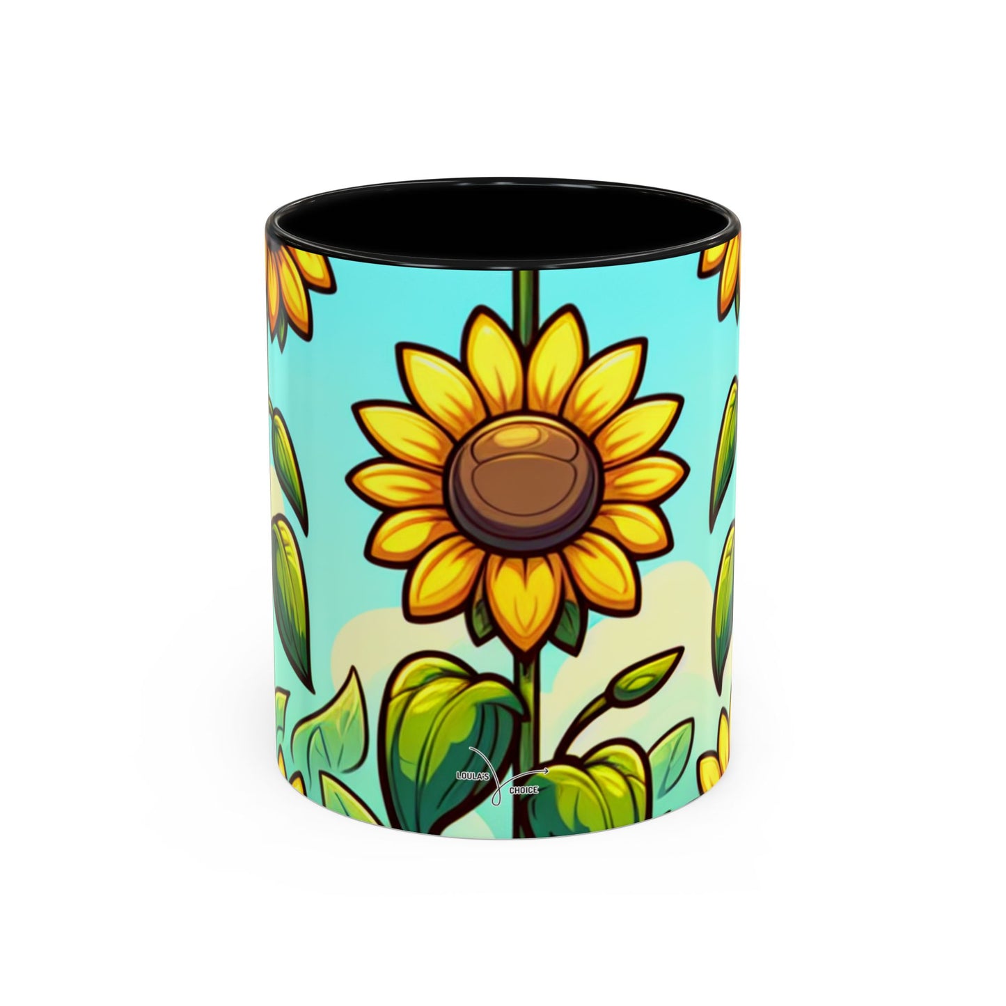 Sunshine Serenade Sunflower Array - Mugs