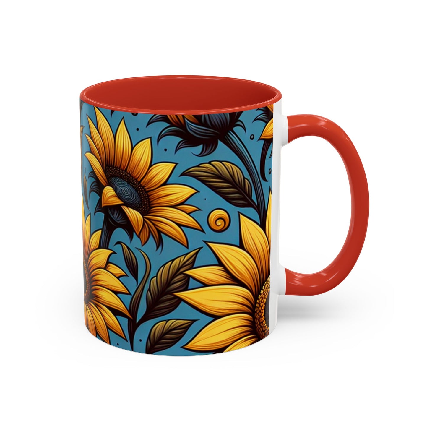 Midnight Sunflower Majesty - Mugs