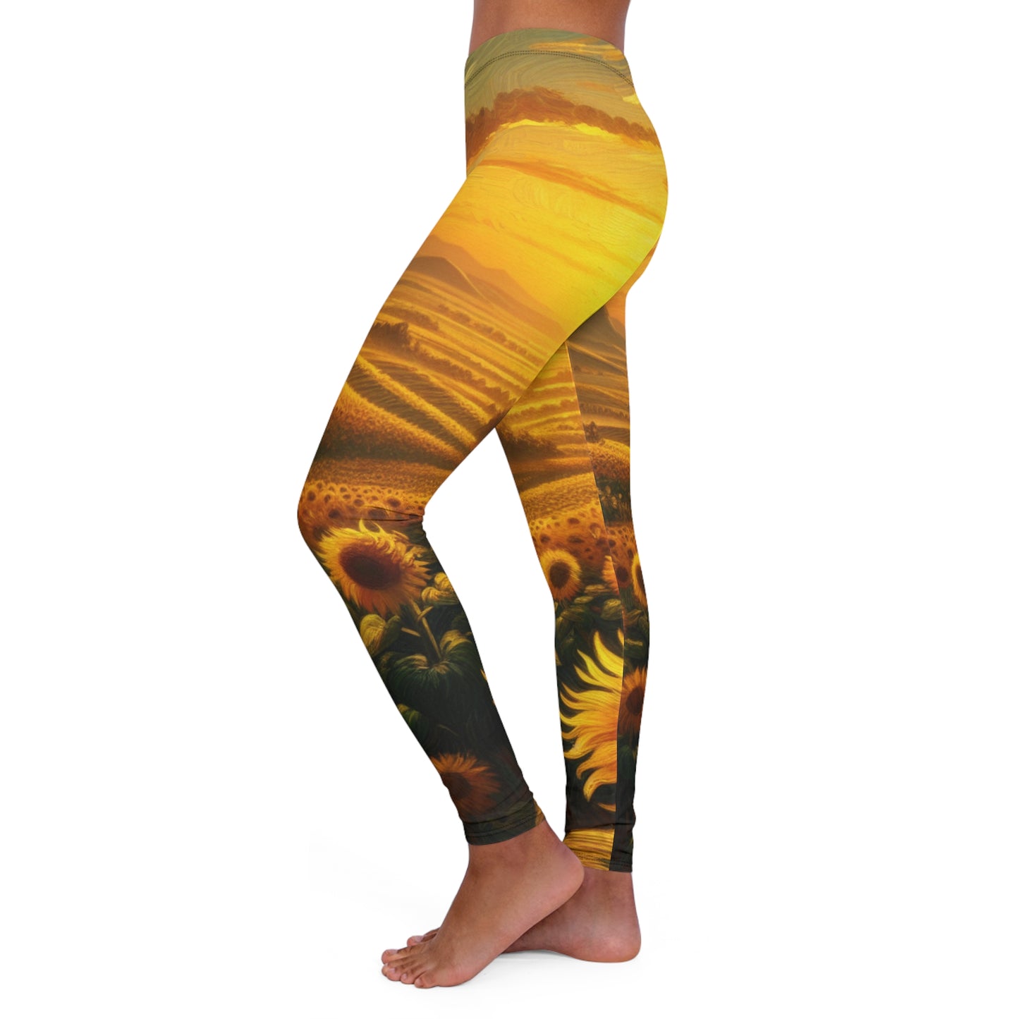 Golden Harvest Panorama - Leggings