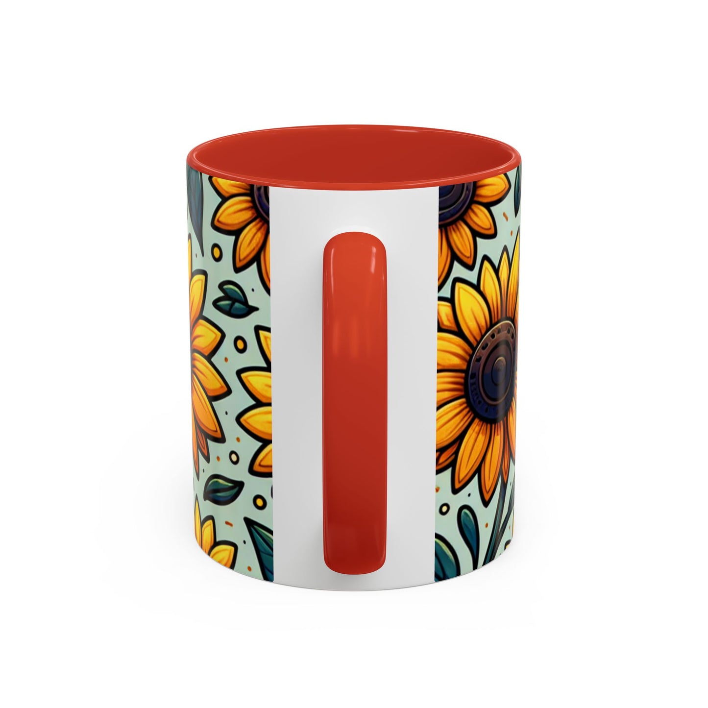 Sunshine Meadow Blooms Pattern - Mugs