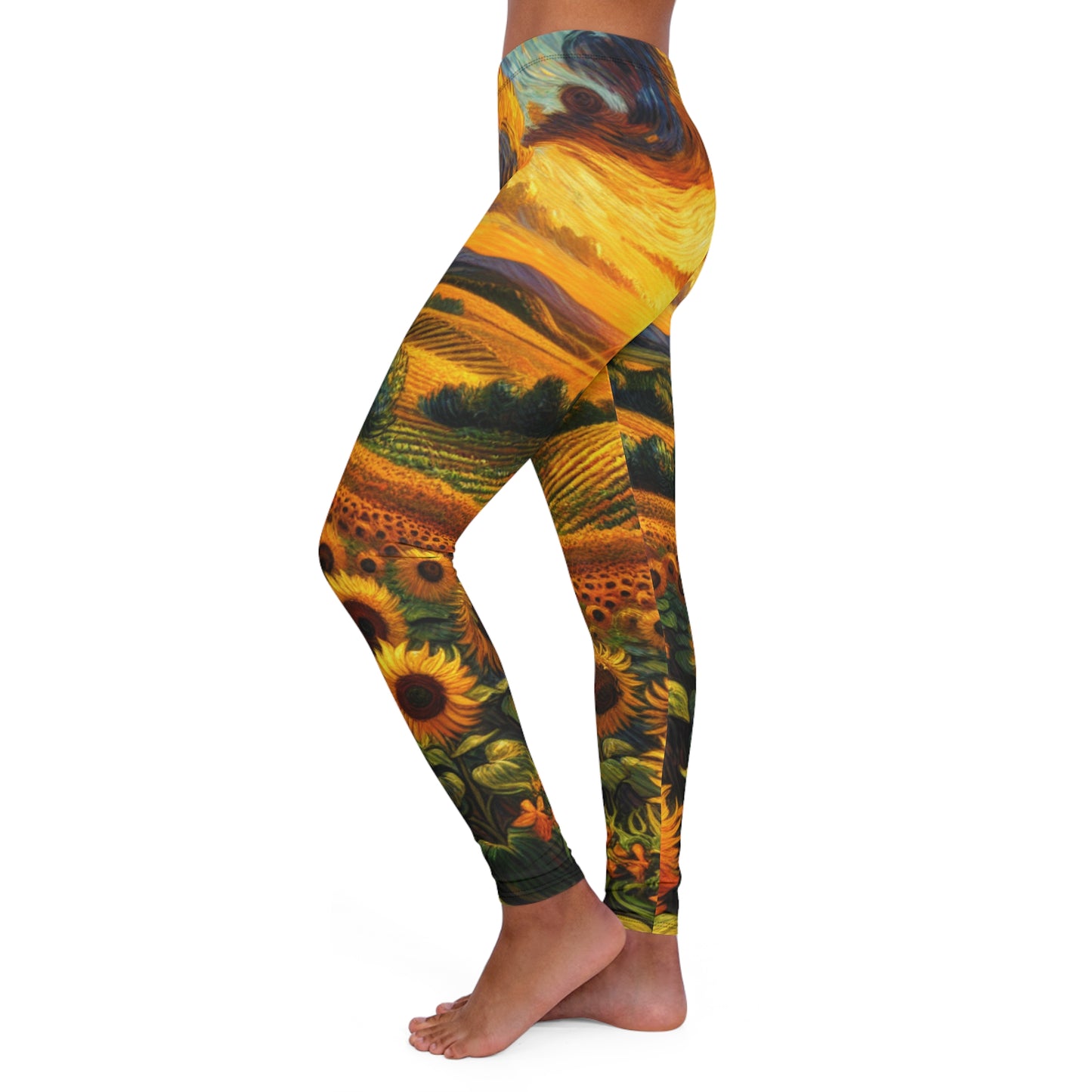 Golden Helioscape Harmony - Leggings