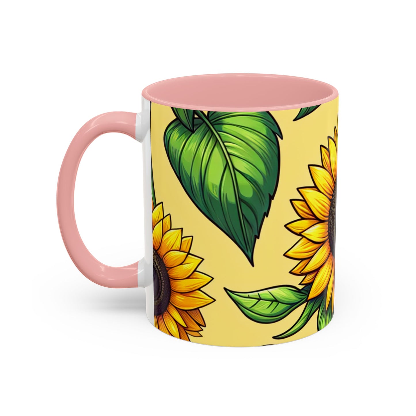 Golden Helianthus Harmony - Mugs